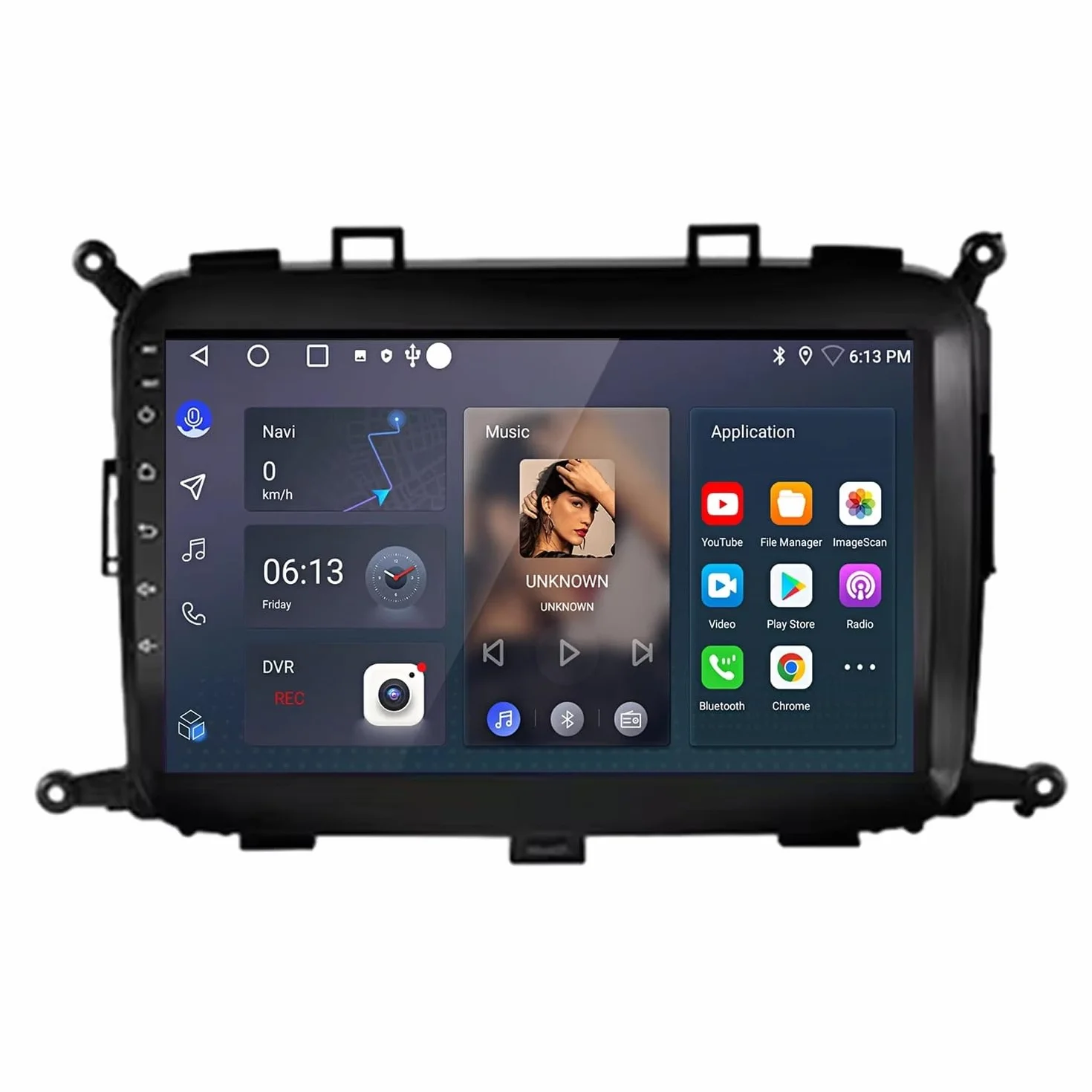 Odtwarzacz Multimedialny 2-Din dla Honda Jazz 1 GD LHD 2001-2008 Bezprzewodowe Carplay I Android Auto, Pojemnościowy Ekran Dotykowy, Nawigacja Gps Radio Fm Z, 4 Rdzeń 1G+16G