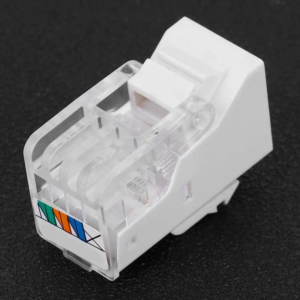 Keystony Keystone Rj11, 5 sztuk CAT3, moduł Cat3, 4 darmowe połączenia telefoniczne, informacje o elemencie elektronicznym, pojedyncze drzwi