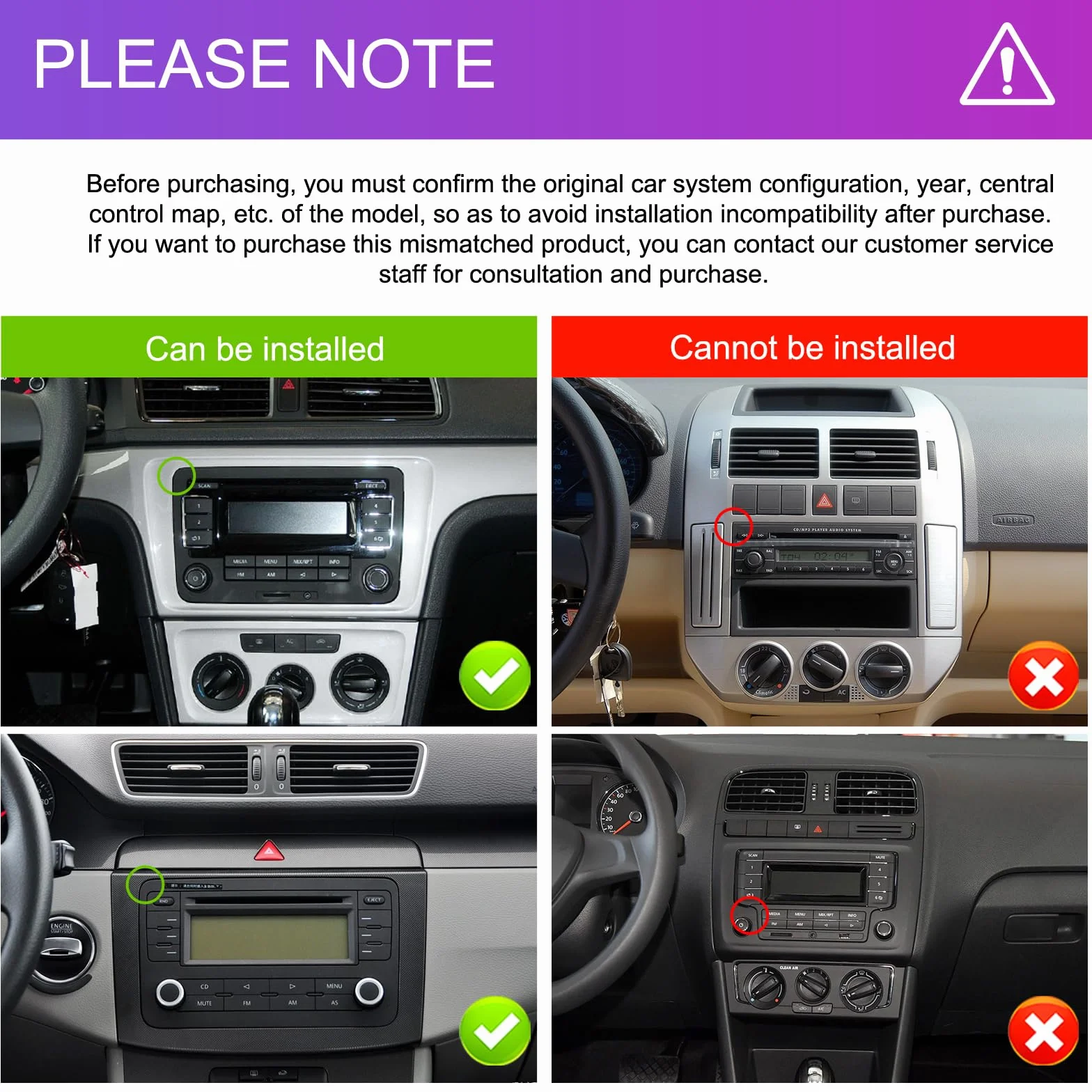 Nowy odtwarzacz multimedialny Zomolither z systemem Android 15 6 GB RAM + 128 GB pamięci dla VW Golf 5 6 Polo 5 Passat B6 B7 Touran – bezprzewodowy CarPlay ekran dotykowy 7