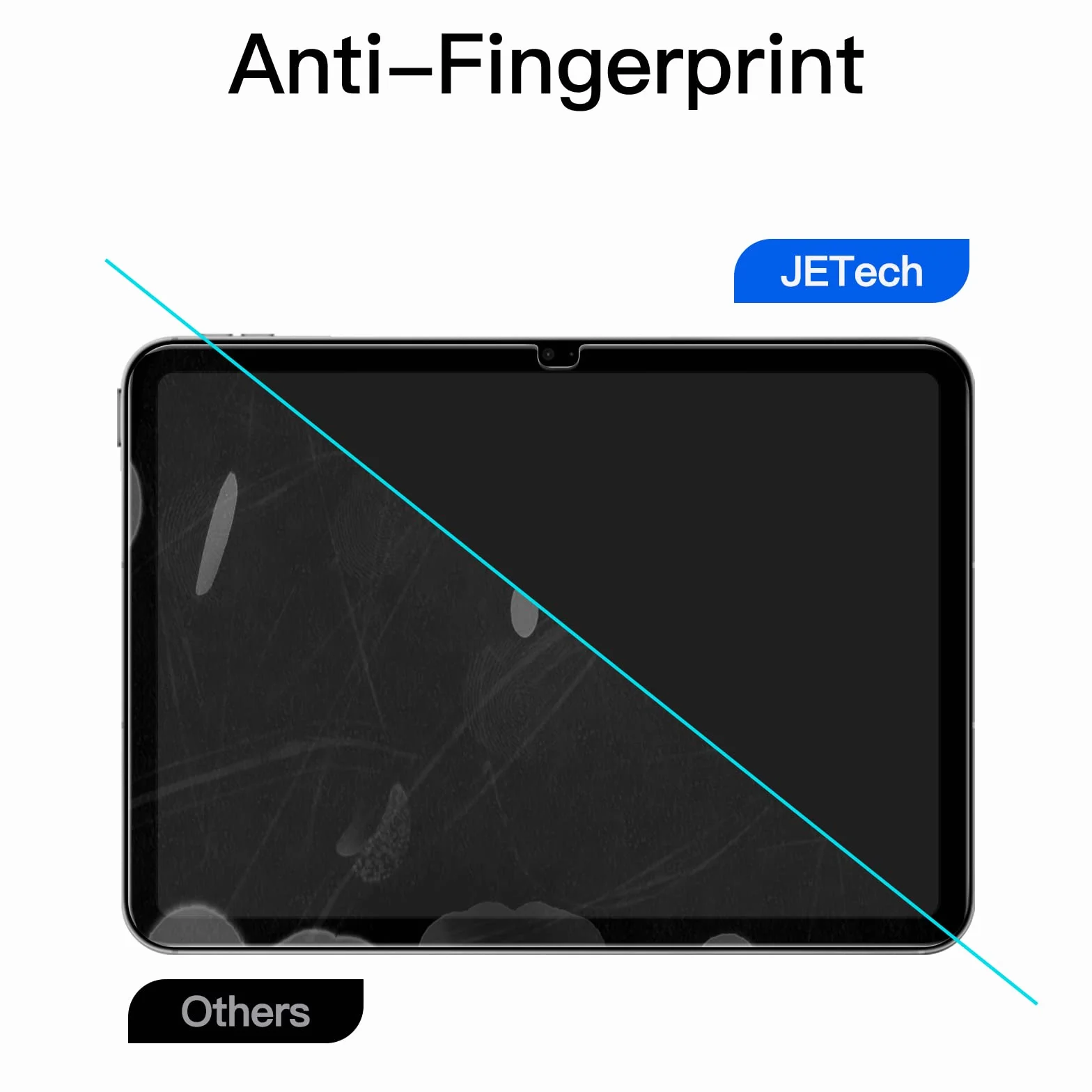 JETech Papierowa Ochraniacz Ekranu dla iPad (A16) 11./10. Generacja (2025/2022), Przeciwodblaskowy, Matowa Folii PET