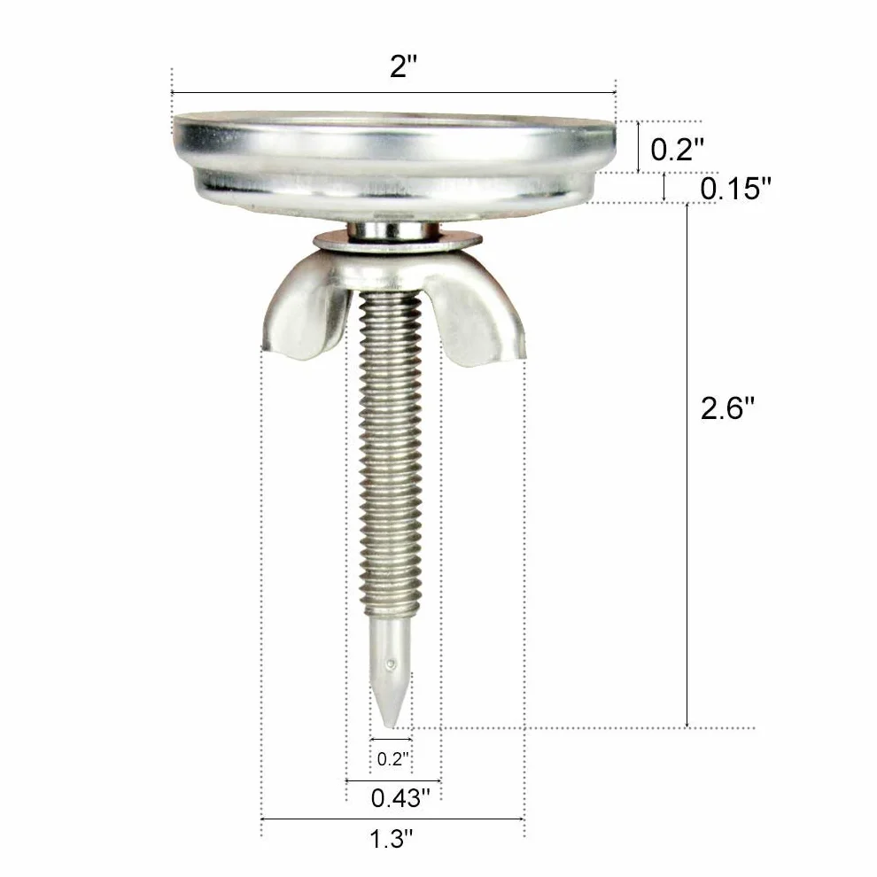 Onlyfire grill na węgiel drzewny grill gazowy Char-Grillers tarcza 2" (52 mm) termometr miernik temperatury