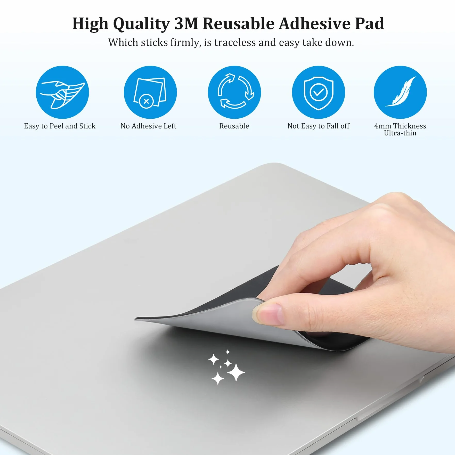 Lacdo Portable Torby do dysków twardych dla Laptop, 2-Pocket Stick z Klejem Wielokrotnego Użytku, dla San Disk, Samsung, Crucial, Portable Zewnętrzny dysk SSD Torby do Przechowywania Kabli, Czarny