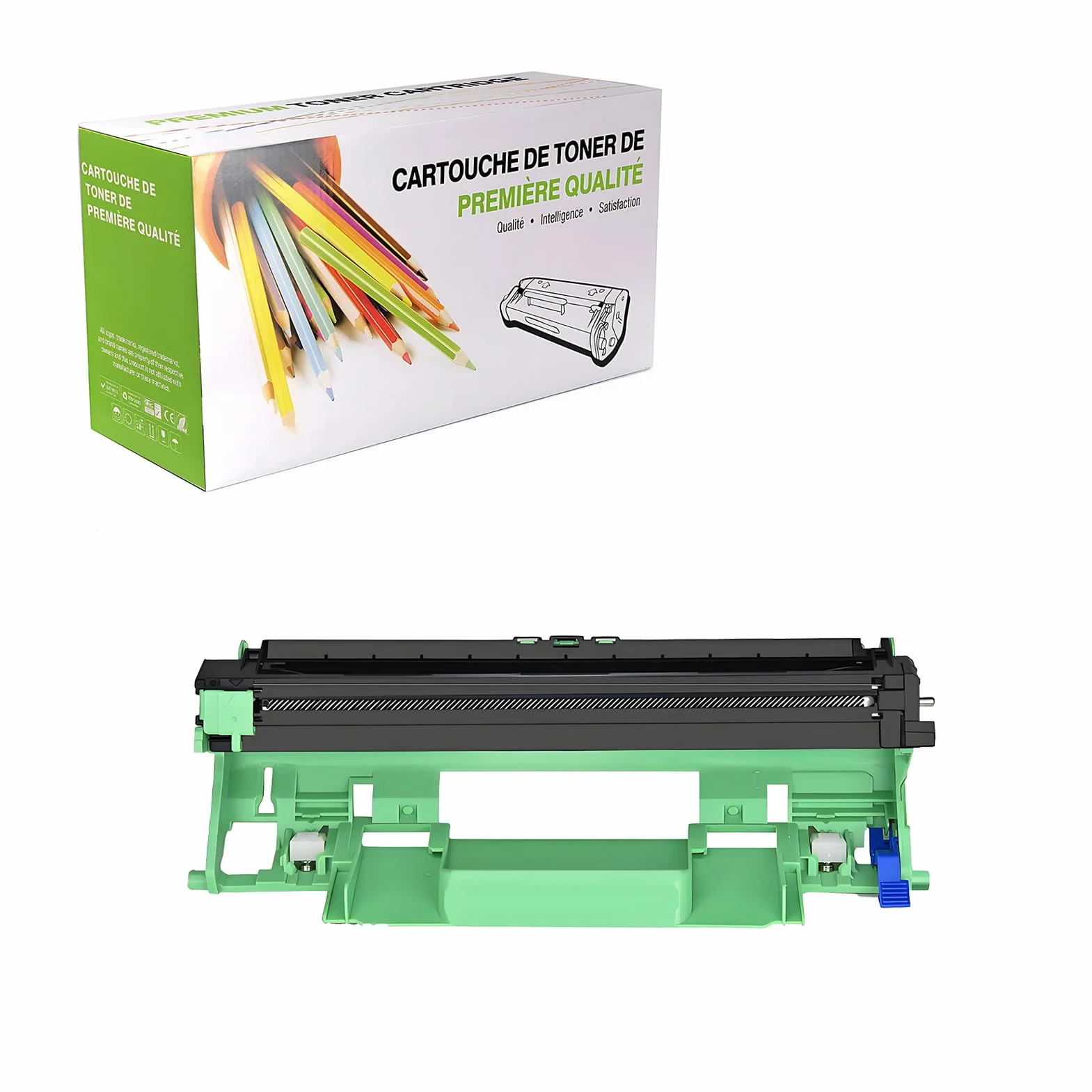 Kompatybilny zamiennik zespołu bębna dla Brother DR-114 DR114 do użytku z Brother HL-L1222 HL-L1222V HL-L1232W HL-L1232WV DCP-L1632W drukarką,(czarny-12000 stron),1 pack