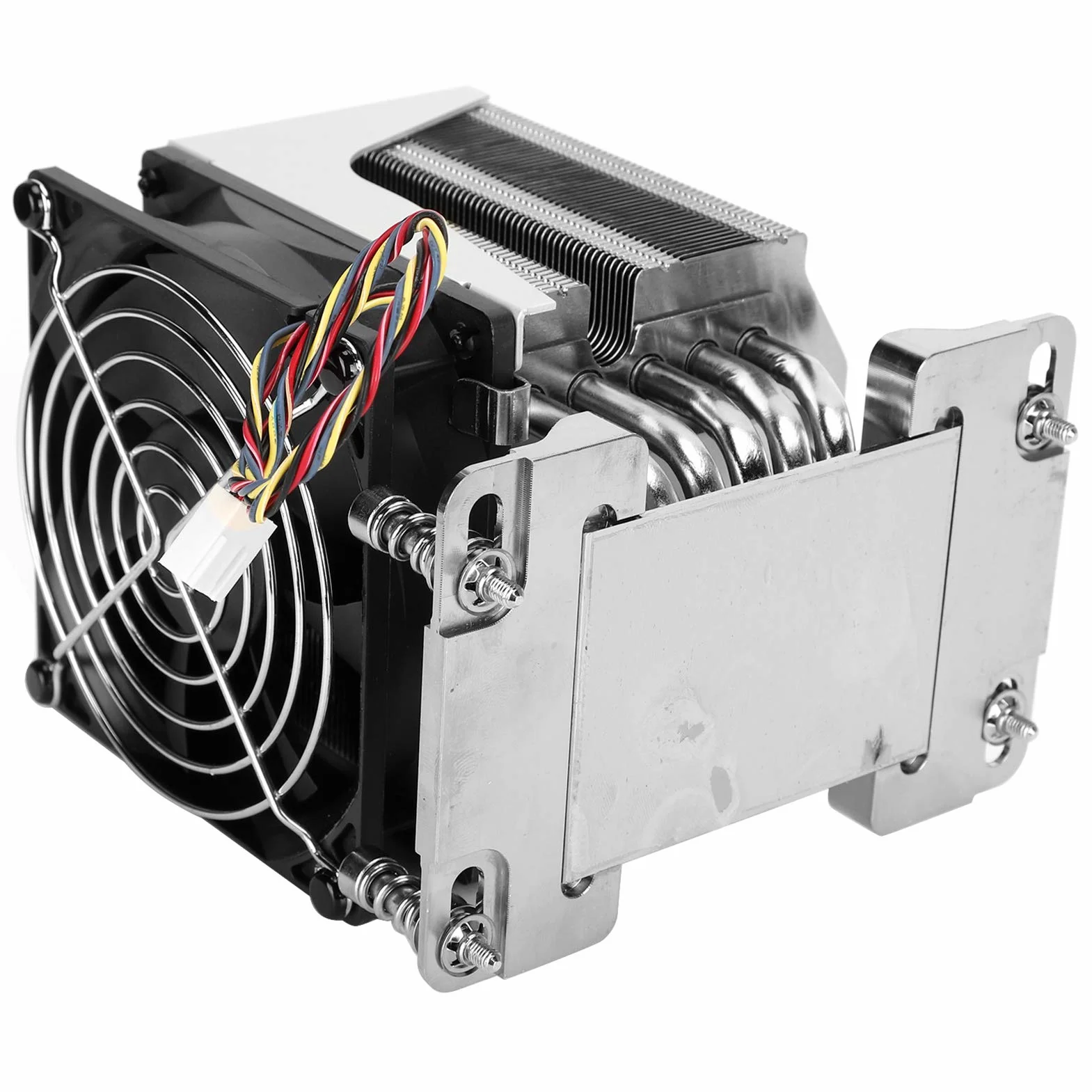 Generic Chłodnica Procesora Wydajny Wentylator Chłodzący do Serwerów/stacji Roboczych H11 EPYC 7000 SP3, 4U, 4,7 X 3,6 X 5 Cali
