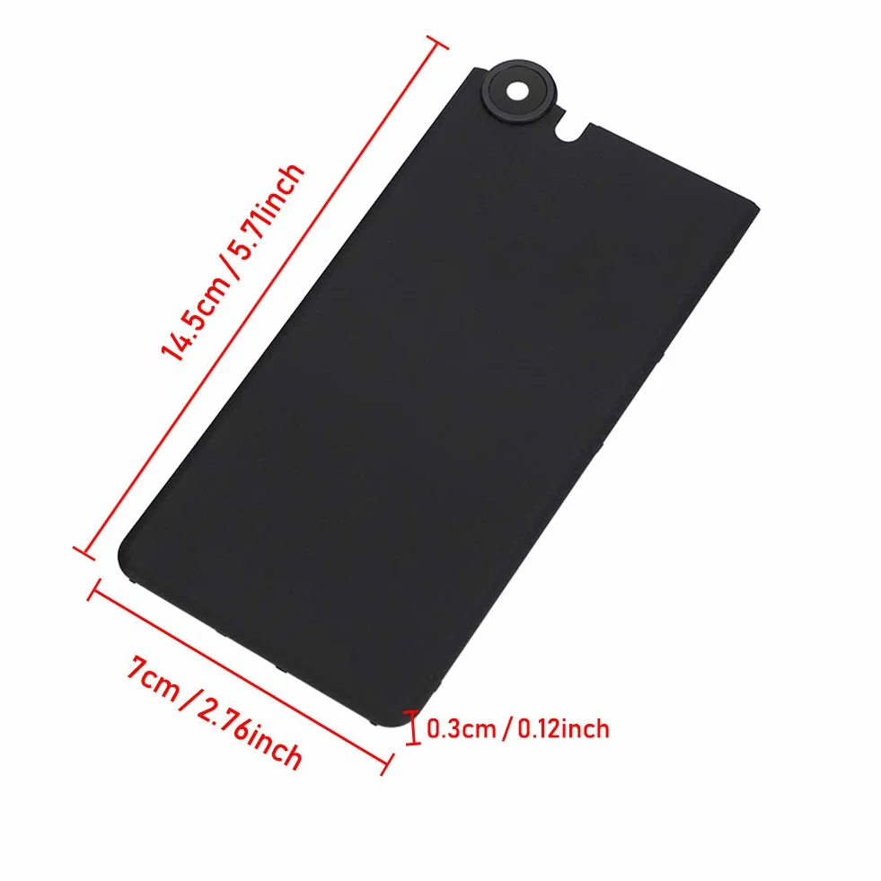 Czarna Tylna Pokrywa do Zamiennego Etui na Baterie KEYone z Wzorem w Kolorze Czarnym e Akcesoria do Udoskonalonych i (AKLOSIPYaben39md8c-01)