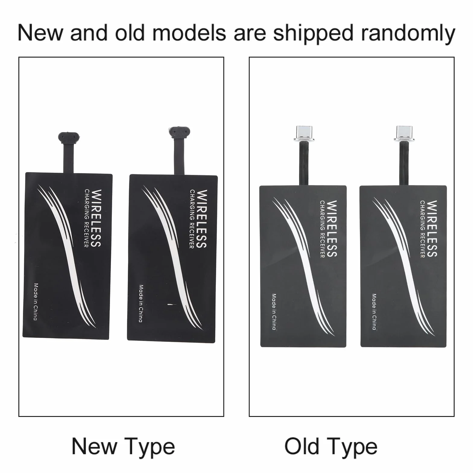 Odbiornik ładowania bezprzewodowego USB-C 15W 2 szt. Zestaw