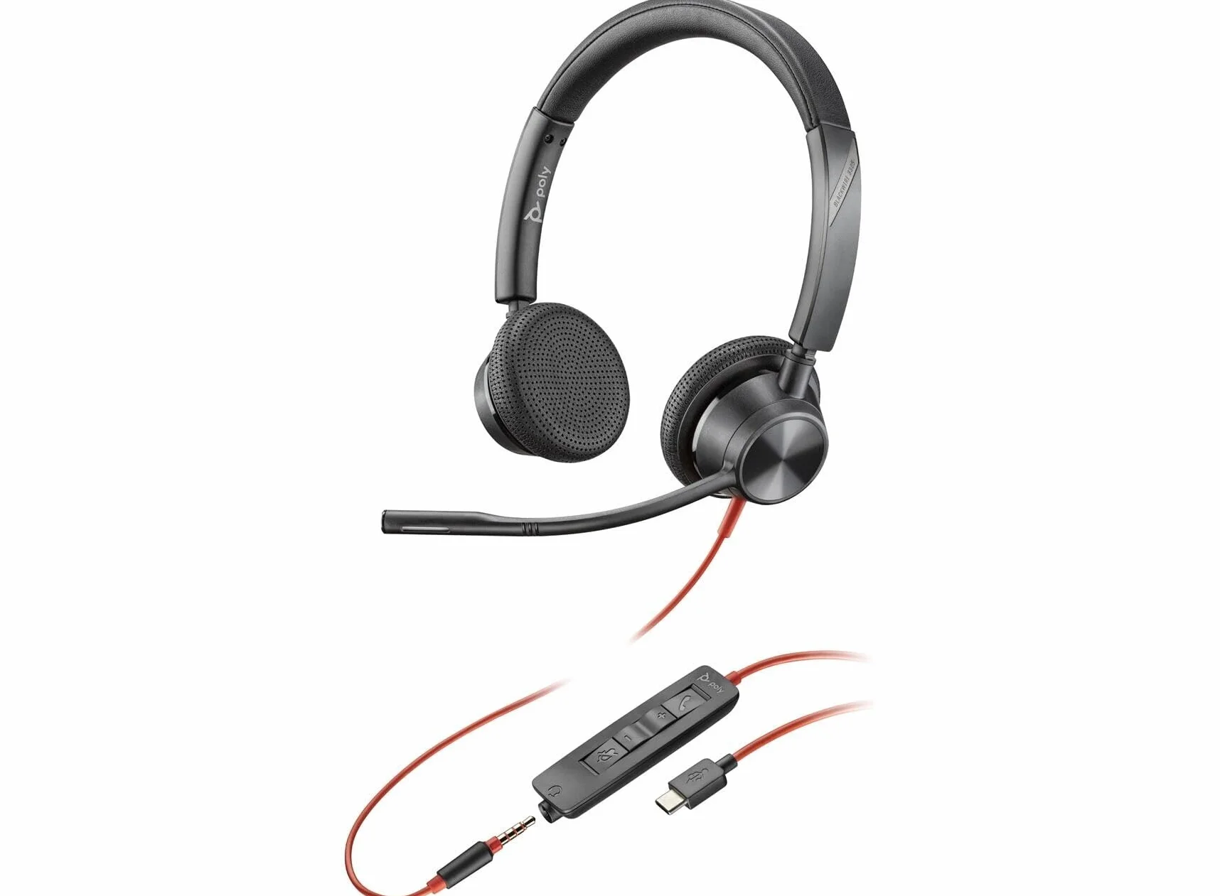 HP Poly Blackwire 3325 - Serie Blackwire 3300 - Cuffie