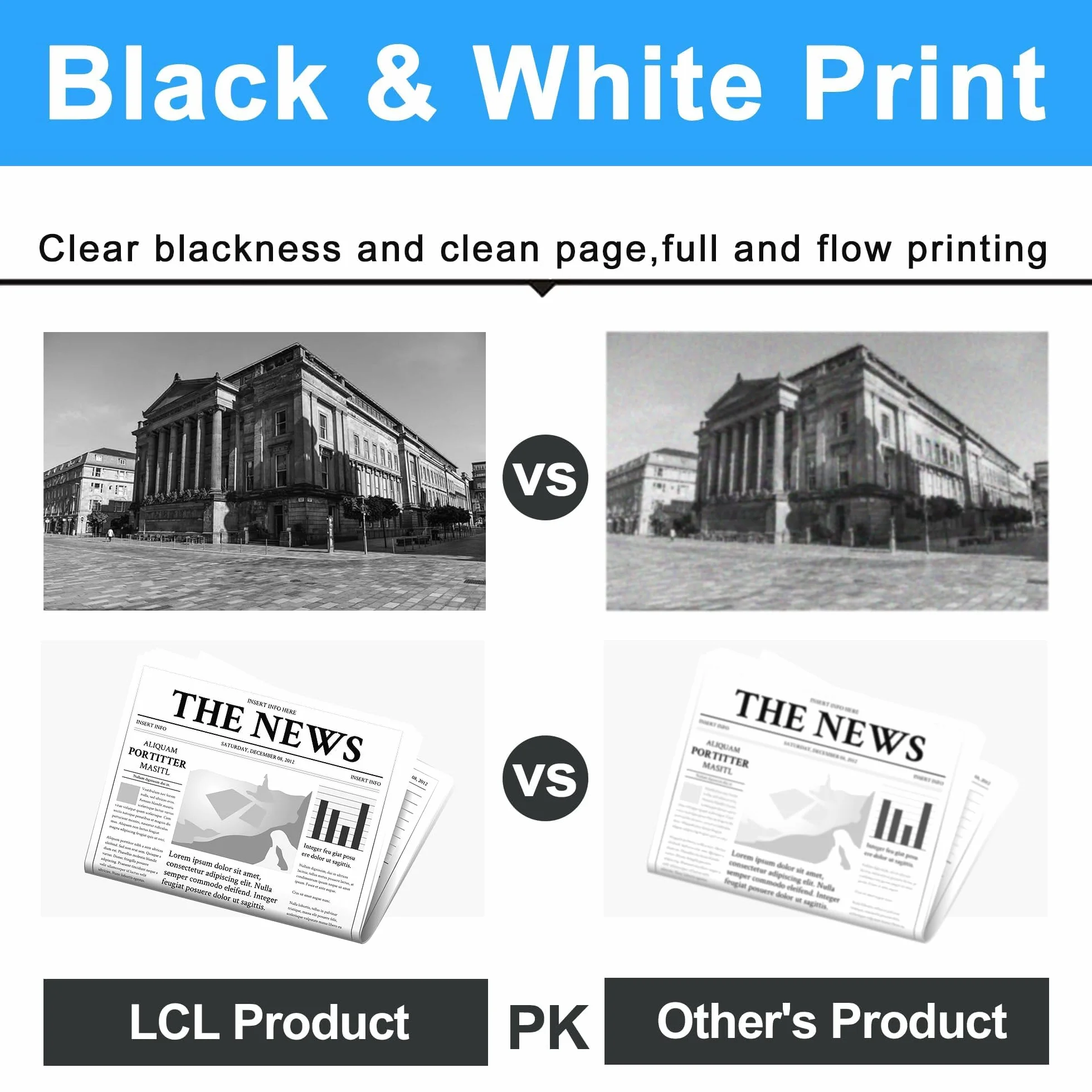 LCL TK8375 czarny toner kompatybilny z Kyocera TK8375 TK-8375 TK8375K TK-8375K Zamiennik do Kyocera TASKalfa 3554ci(1 szt.)