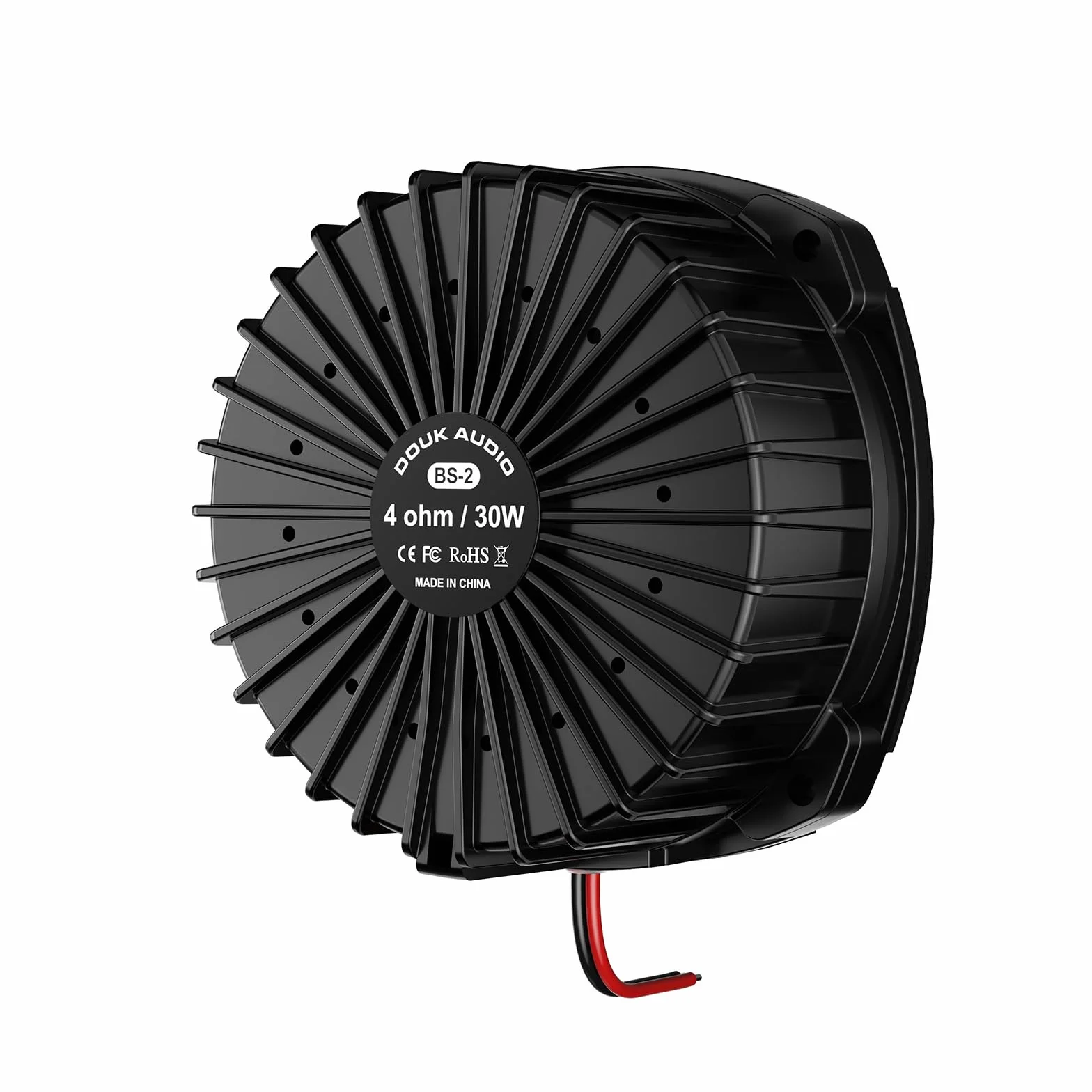 Douk Audio BS-2 Bass Shaker Przetwornik taktyczny | Głośnik niskotonowy subwoofer, kino domowe, samochód audio, wrażenia wibracyjne w fotelu gamingowym