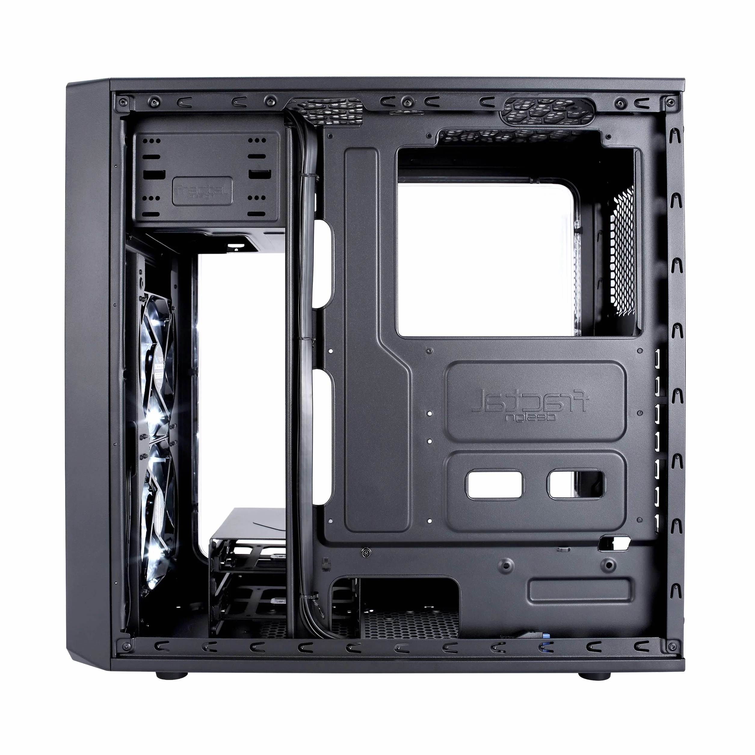Fractal Design Focus G FD-CA-FOC-BK-W Obudowa Komputerowa, Czarny, 46.4 x 20.5 x 44.4 cm