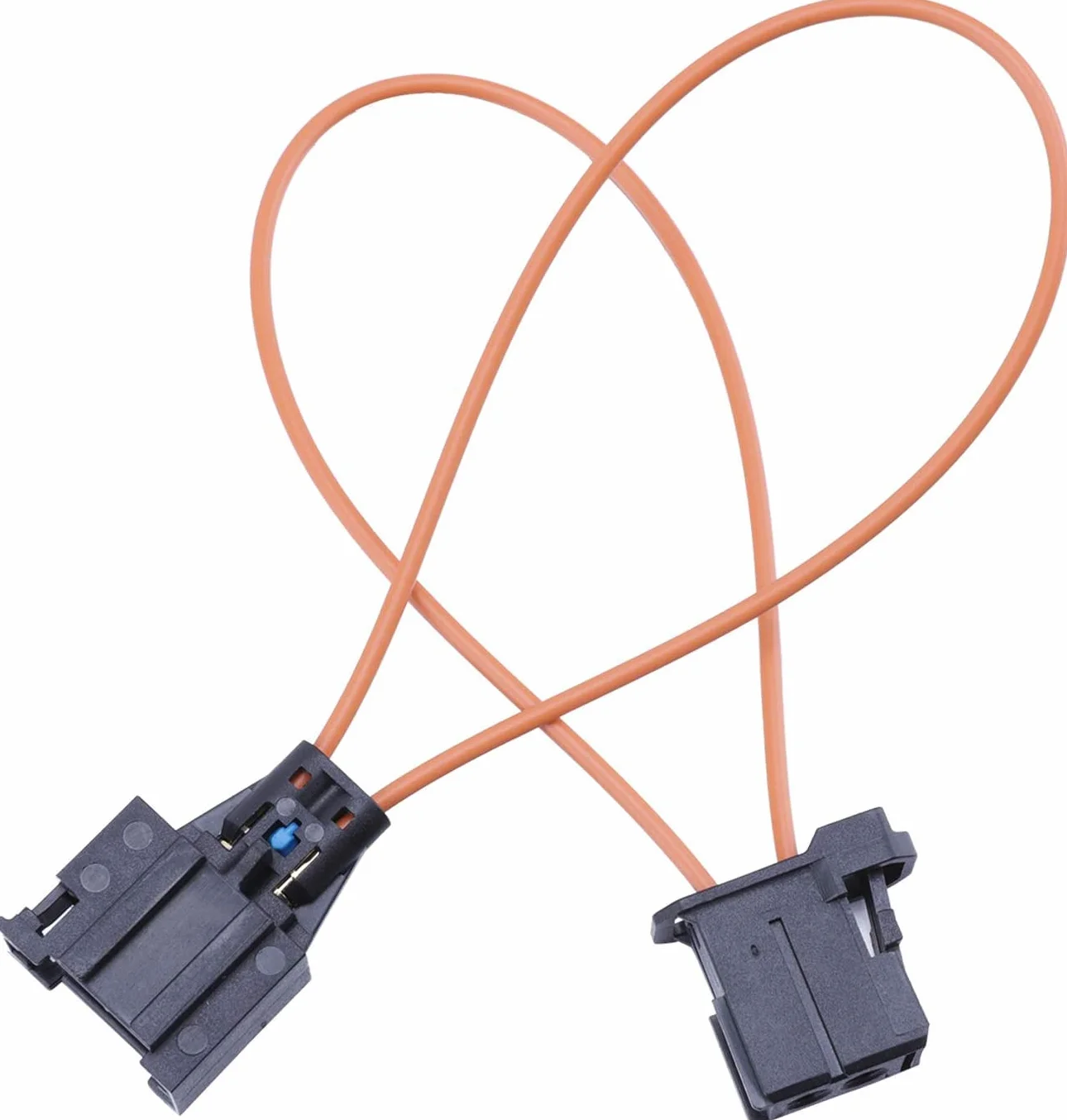 Airlxf większość pętli światłowodowych, 2 sztuki, uniwersalny adapter optyczny żeński i męski, kabel obejściowy do radia i audio, Mercedes-BMW, VW, Audi, Porsche, SOS FIX, 13,5 cm