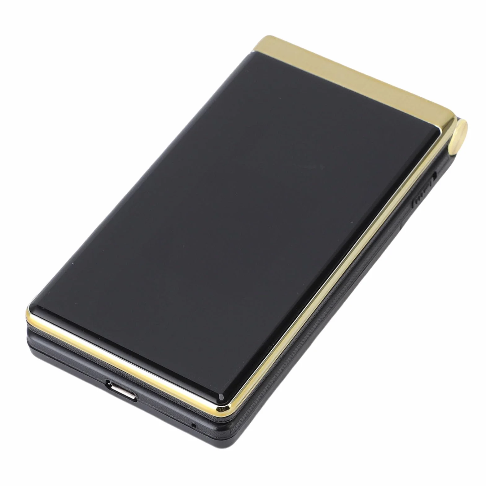 4G Telefon Komórkowy dla Osób Starszych 3,0 Cala, 1,8 -calowy Podwójny Ekran Doppelsim SESIORS DUŻY Przycisk 5900 MAH 1,3MP Kamera Flip Seniorzy Telefon Obsługuje Bluetooth Music (GOLD)