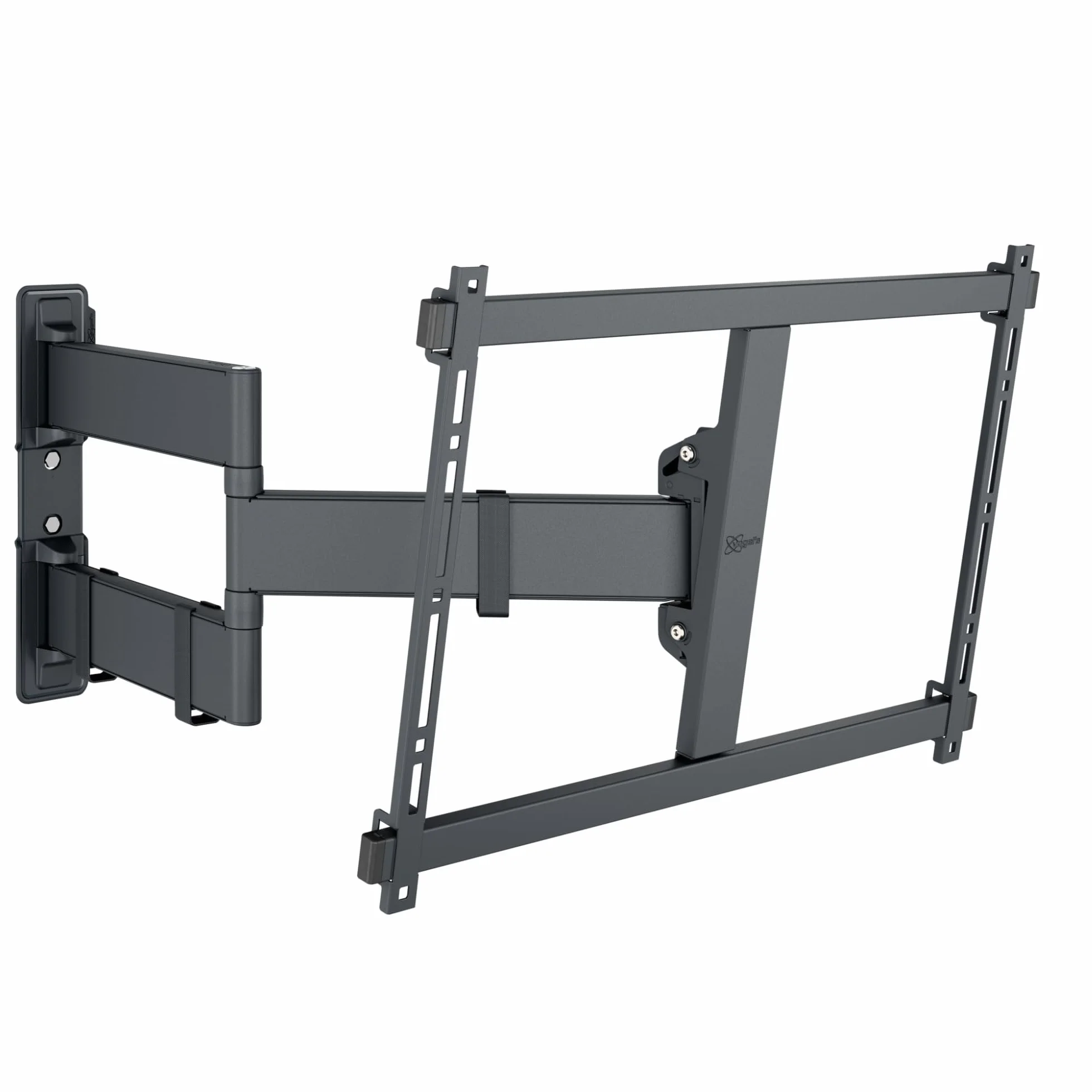 Vogel's Comfort TVM 3845 wysokiej jakości obrotowy uchwyt ścienny do telewizorów o przekątnej ekranu do 100 cali | do 55 kg | certyfikat TÜV | wychylny do 180° | Max VESA 600 x 400 | uniwersalna