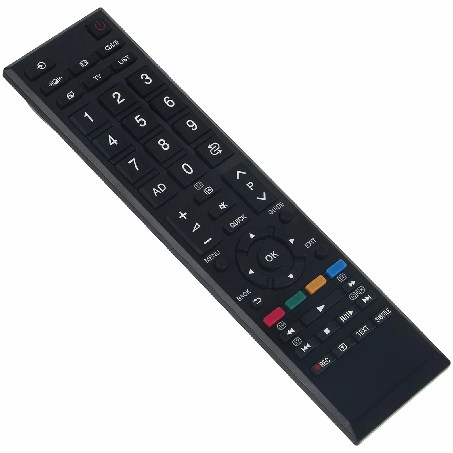 ALLIMITY CT 90420 Pilot Zamienny Pasujący do Toshiba LED Smart TV CT-90420 32RL938 32RL933G 32RL938F 32RL938G 32RL939G 32SL970G 40RL933 40RL938 40RL938F 40RL958B 40SL970G