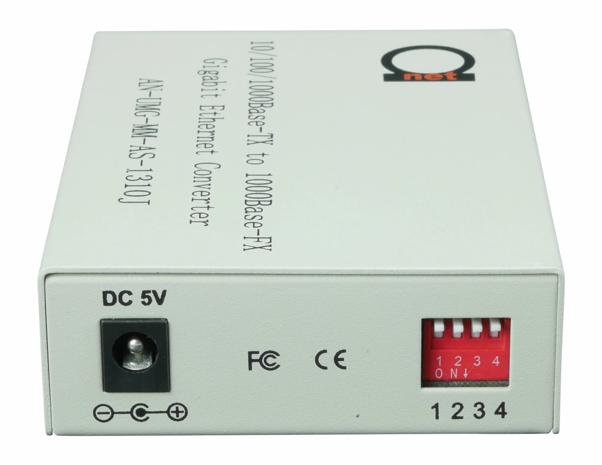 Multimode Gigabit Fiber Media Converter - wbudowany moduł światłowodowy 2 km (1,24 mil) SC do UTP Cat5e Cat6 10/100/1000 RJ-45" Auto Gigabit lub Fast Ethernet Speed - Ramka Jumbo - Obsługa LLF