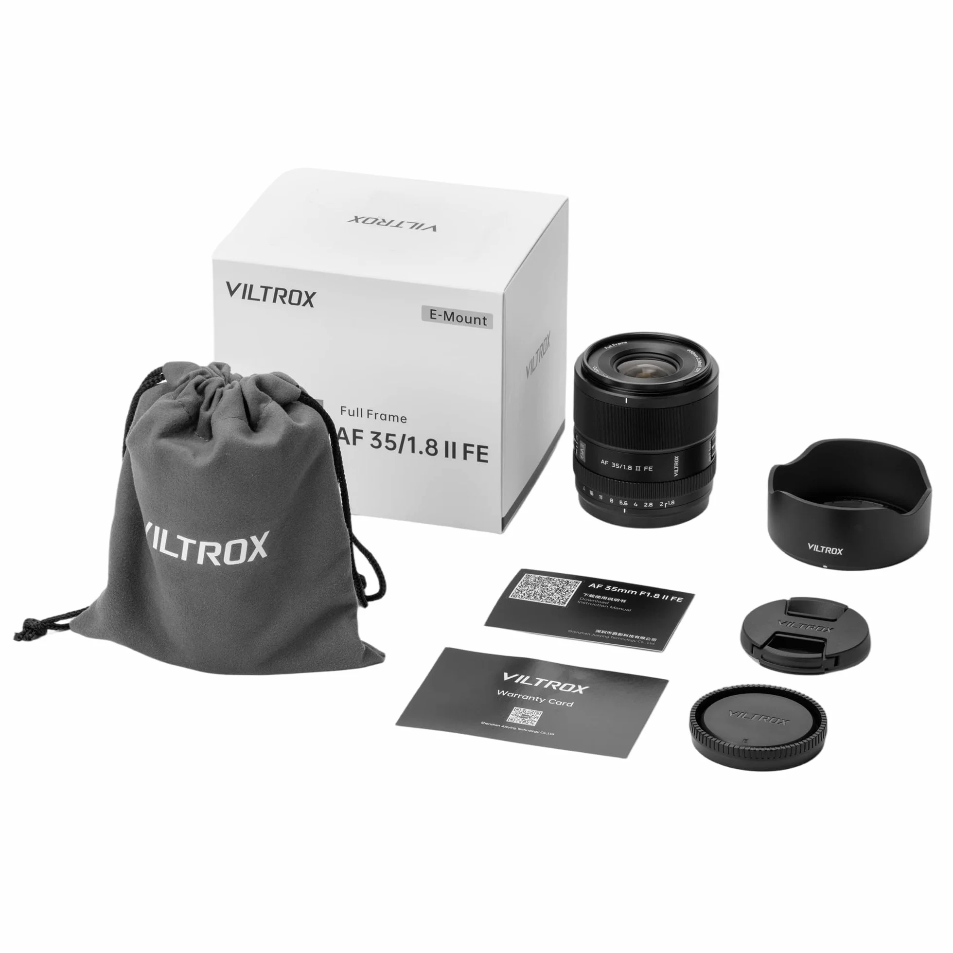 VILTROX 35 mm F1.8 f/1.8 II FE Pełnoklatkowy duży otwór szerokokątny obiektyw autofokusa kompatybilny z aparatami bezlusterkowymi Sony E-Mount Alpha a7 a7II a7III a7R a7RII a7RIII a7RIV a7S a7SII a9