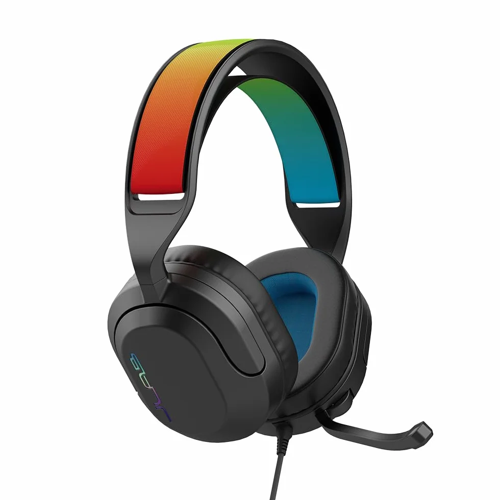 Jlab Nightfall Wired Gaming Headset Black Kabelgebunden, 3,5-mm-AUX-Konsolenkabel
