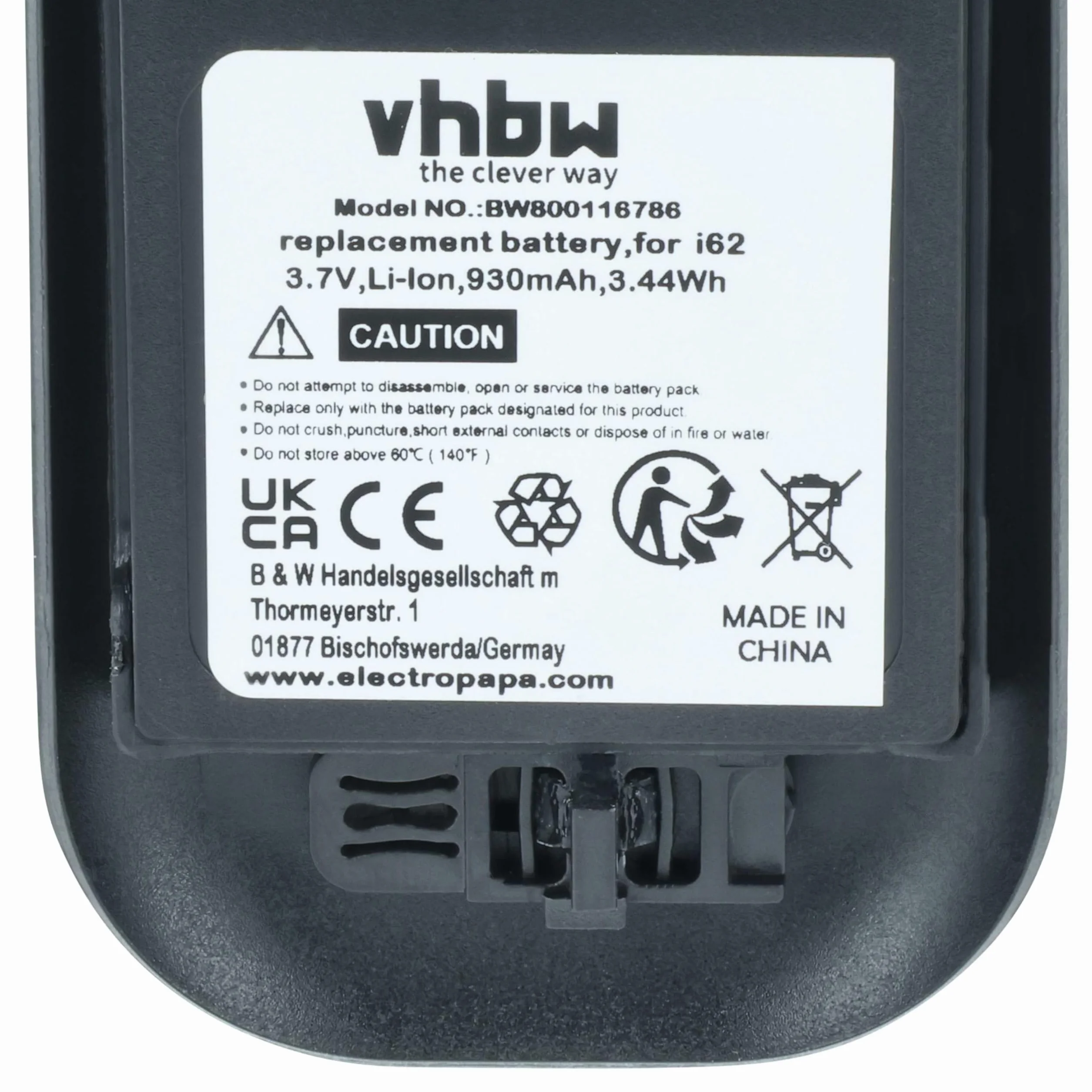 vhbw 10 x bateria zastępuje Siemens S30122-X8008-X38, L30250-F600-C325, 5530000102 do bezprzewodowego telefonu stacjonarnego (930 mAh, 3,7 V, Li-ion) czarny