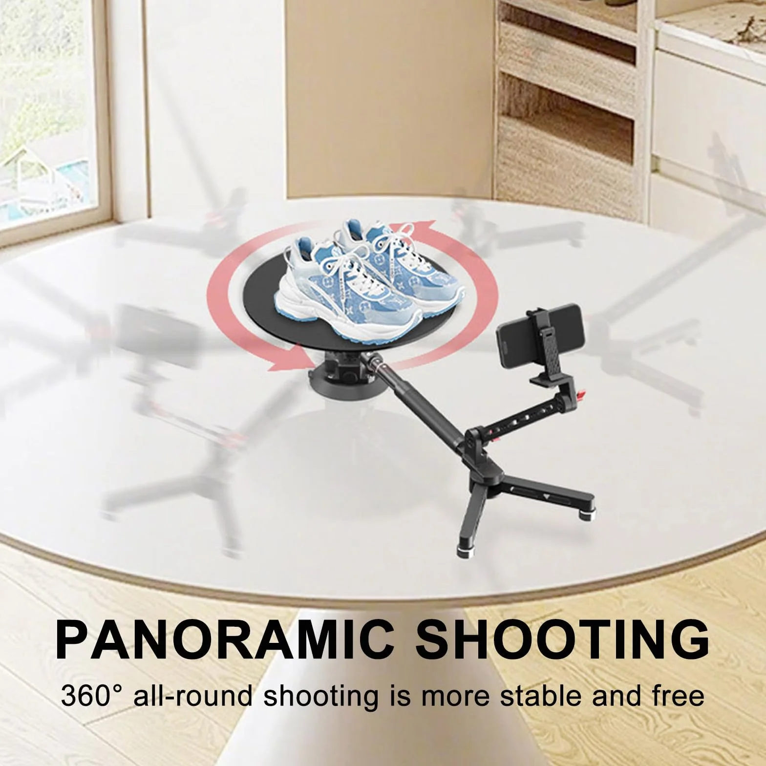 Profesjonalny suwak obrotowy aparatu fotograficznego, do fotografii produktowej, wideo komercyjne, spinner fotograficzny 360 stopni