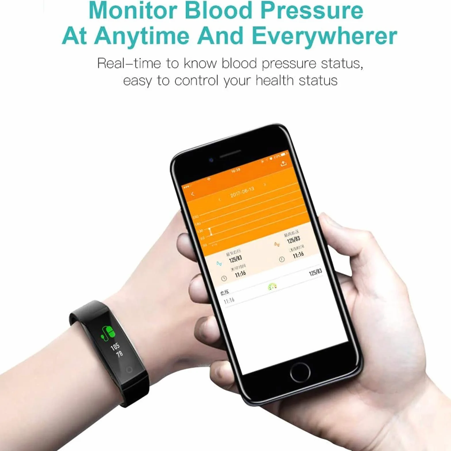 Smartwatch IP67 dla kobiet i mężczyzn. Wodoodporny inteligentny zegarek, monitor aktywności HETP, zegarek fitness, krokomierz, opaska fitness ze stoperem, sportowy, GPS, monitorowanie snu,
