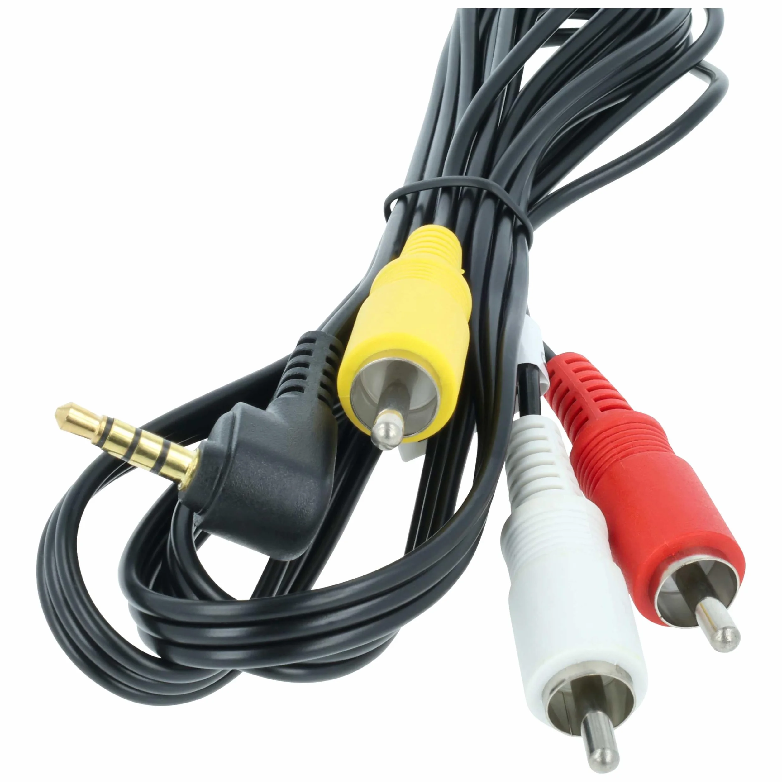 vhbw Audio Video AV kabel kompozytowy pasujący do Sony DCR-TRV12E, DCR-TRV14, DCR-TRV140, DCR-TRV140E, DCR-TRV145 kamery, aparat cyfrowy