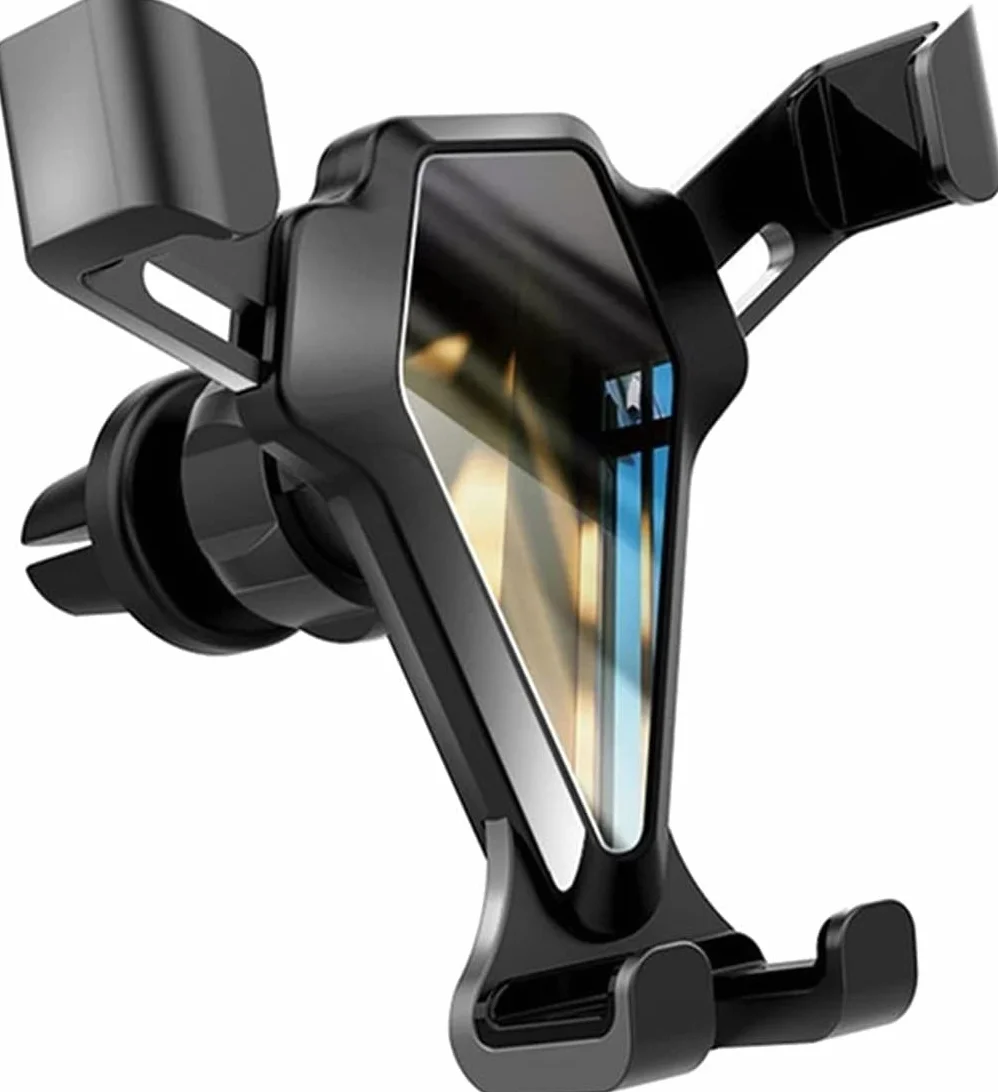Uchwyt na Telefon Komórkowy Montaż uchwytu samochodowego Vent Fashion Uchwyt grawitacyjny Uniwersalny telefon komórkowy do stojaka na telefon GPS Uchwyt Samochodowy(Black)