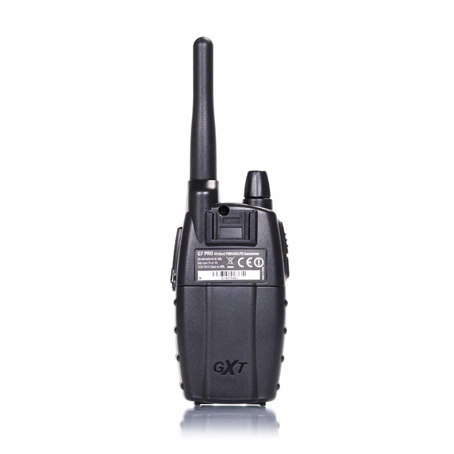 Midland G7 Pro C1090.13, Radio OdbiornikNadawczy Walkie Talkie 8 Kanałów PMR446, Baterie Ładowalne AA 800 mAh, Ładowarka Stacjonarna i Uchwyt Na Pas, 2 OdbiornikiNadawcze