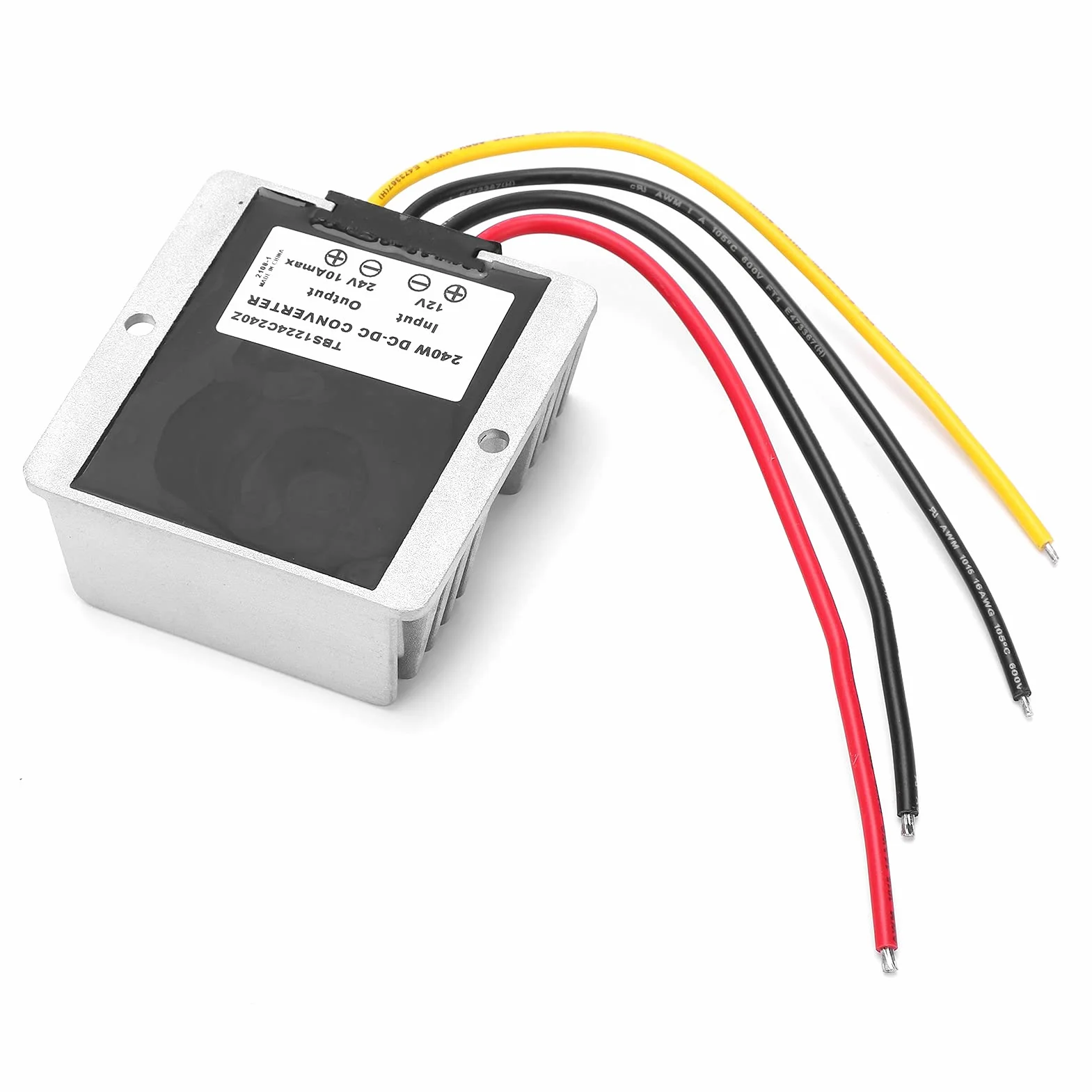 Przetwornica Napięcia DC 12V na 24V 10A 240W IP68 Obudowa Aluminium