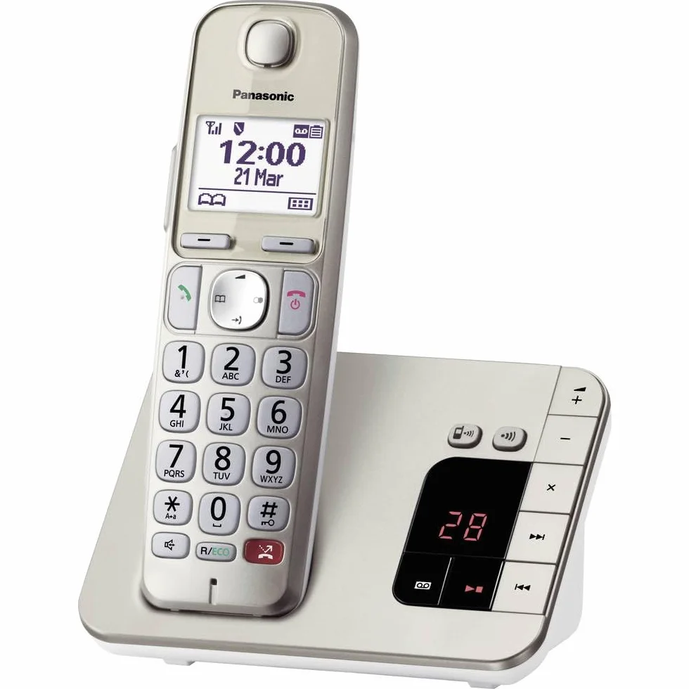 Panasonic KX-TGE260GN telefono Telefono DECT Identificatore di chiamata Champagne