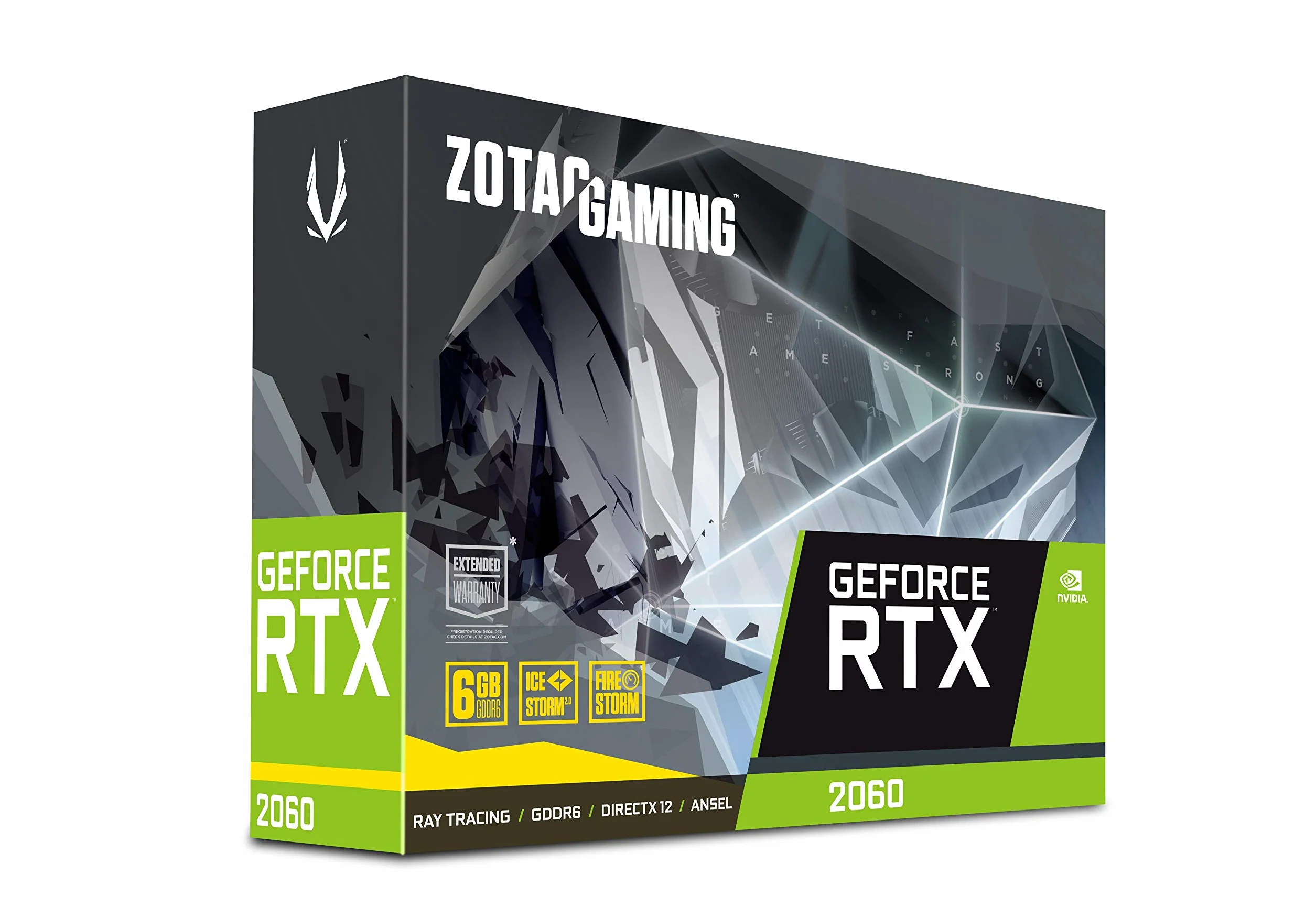 Zotac Gaming GeForce RTX 2060 6 GB GDDR6 192-bitowa karta graficzna, Super Compact, ZT-T20600H-10M