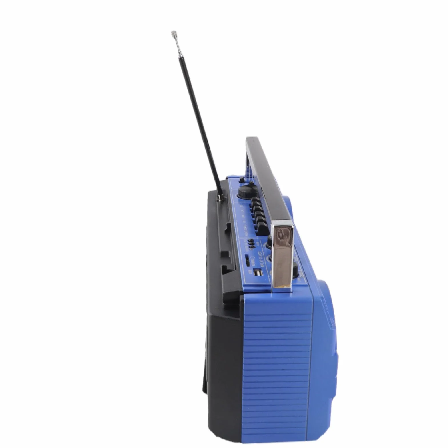 Odtwarzacz kasetowy, retro magnetofon w stylu vintage, złącze USB, gniazdo słuchawkowe, radio AM FM SW, gniazdo na kartę pamięci, wielofunkcyjny bezprzewodowy odtwarzacz kasetowy do