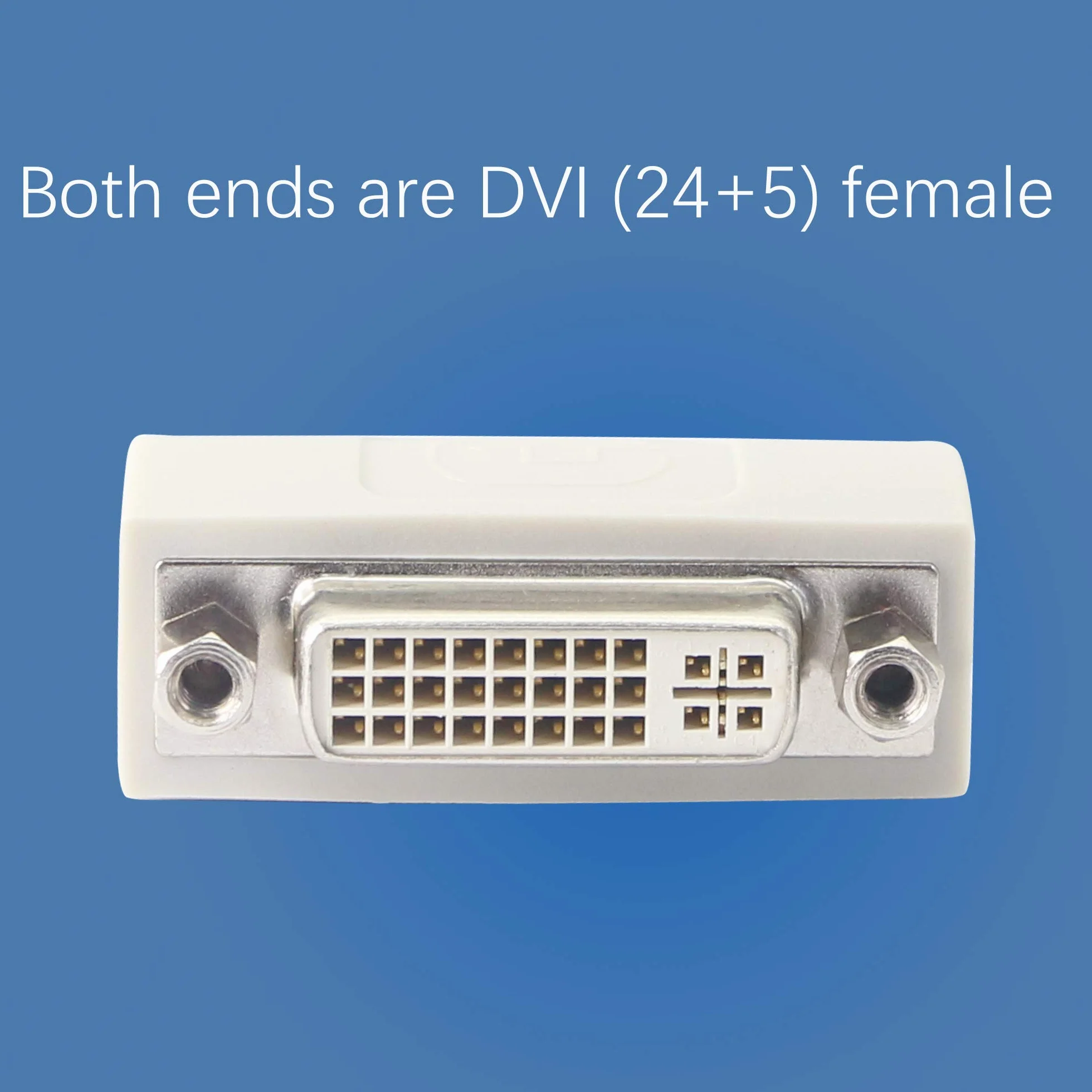 Łącznik DVI żeński na żeński, DVI24+5/DVI-I Serial Cable Extender (2-Pack)