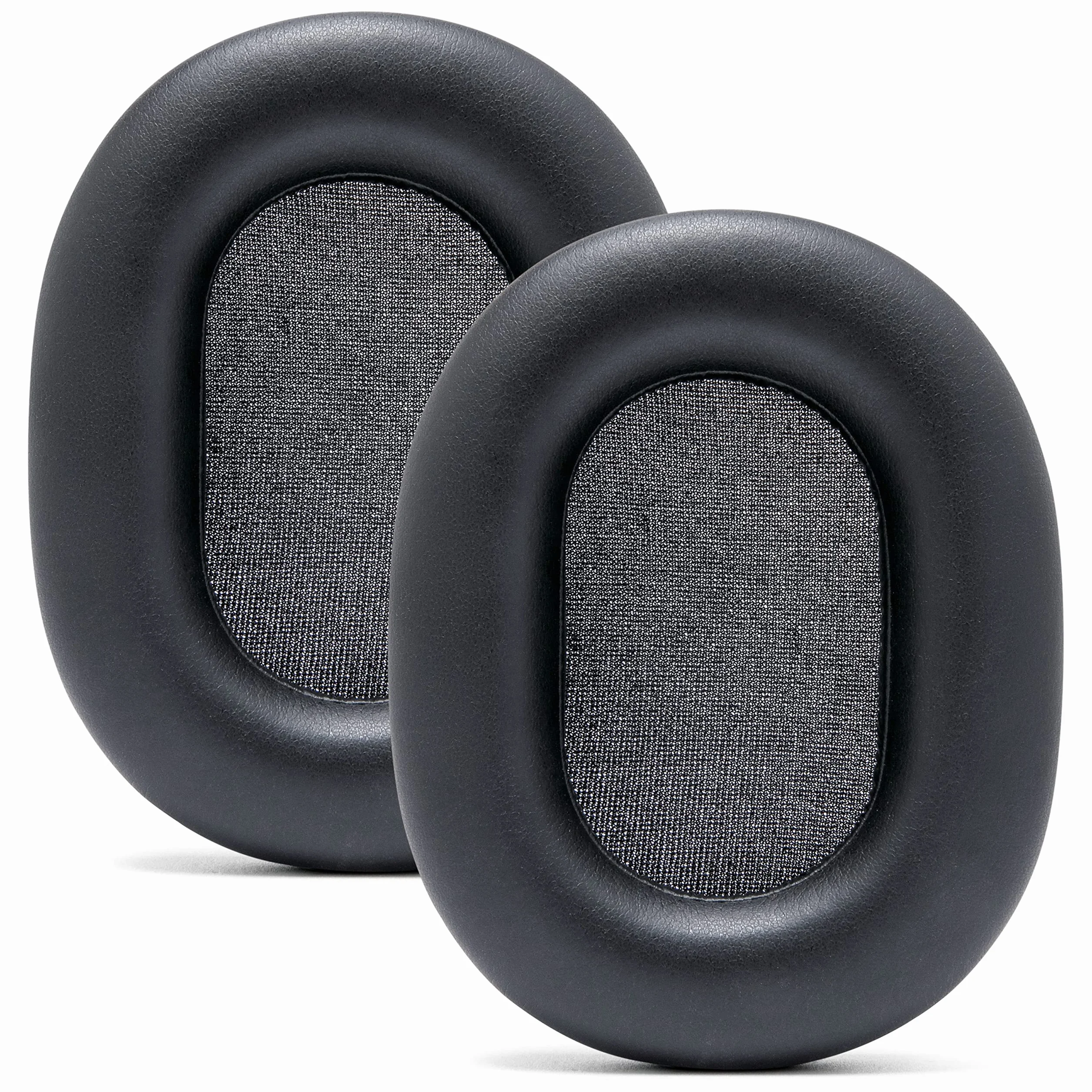 WC PadZ XM5 – zamienne nauszniki kompatybilne z Sony WH-1000XM5 | Od Wicked Cushions | Miękka skóra PU, wyjątkowa grubość i pianka z pamięcią kształtu izolująca dźwięk | Black