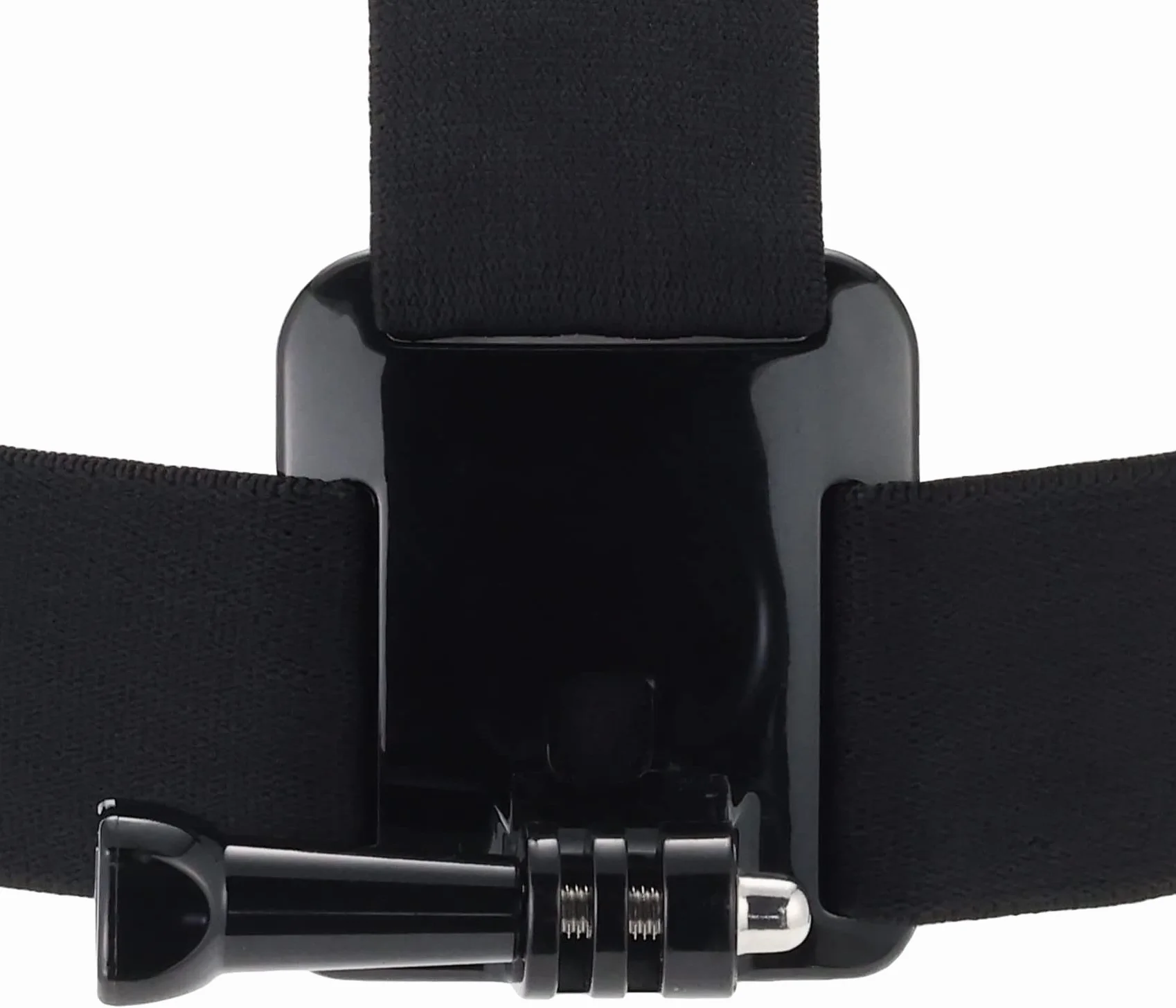 Amazon Basics Opaska na głowę z mocowaniem dla kamery GoPro, czarna