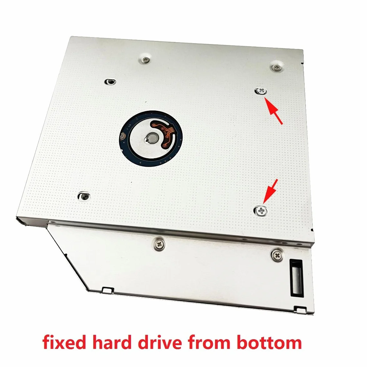2. adapter ramki Caddy HDD SSD dysku twardego optycznego do Lenovo ideapad 320 330 520 z ramką panelu przedniego