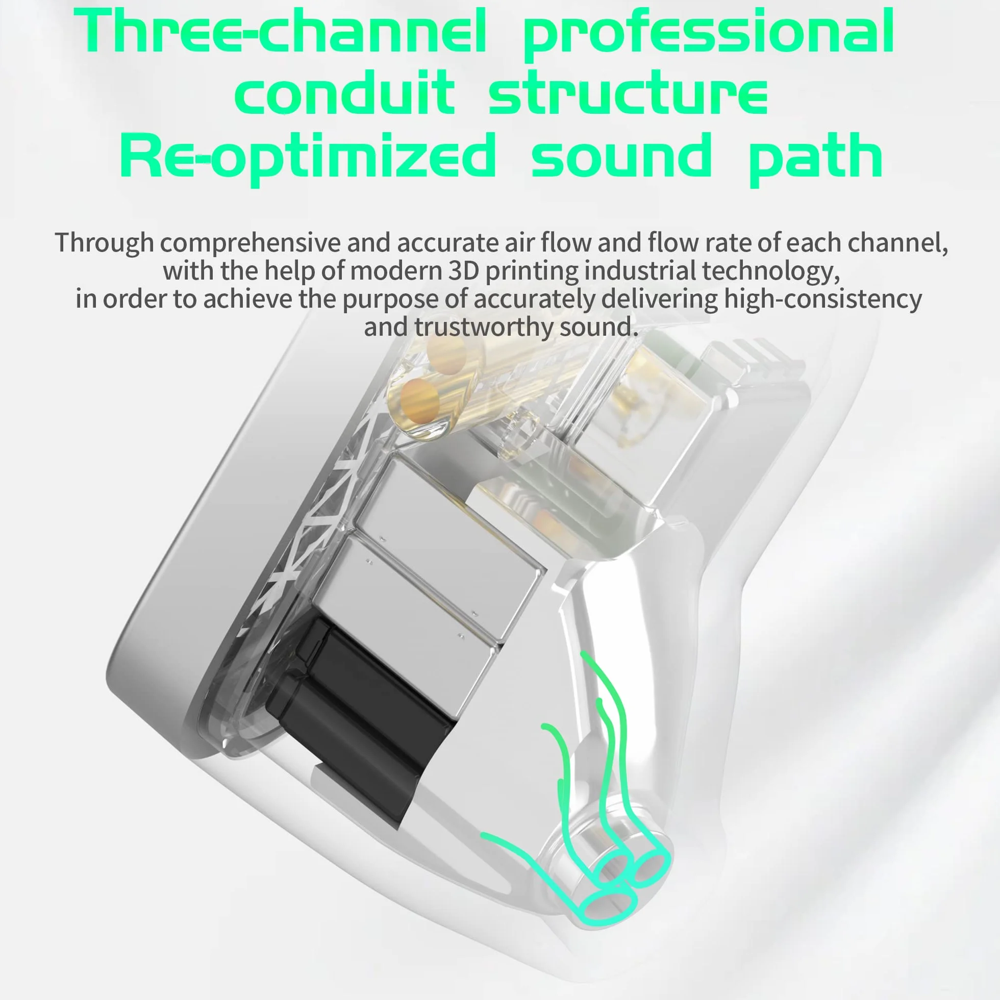 KEEPHIFI KZ AS16 PRO przewodowe słuchawki IEM z mikrofonem, 4 x 31736 BA i 2 x 29689 BA i 2 x 22955 BA HIFI słuchawki douszne, elektroniczny podział częstotliwości PCB, zestaw słuchawkowy 20-40 kHz