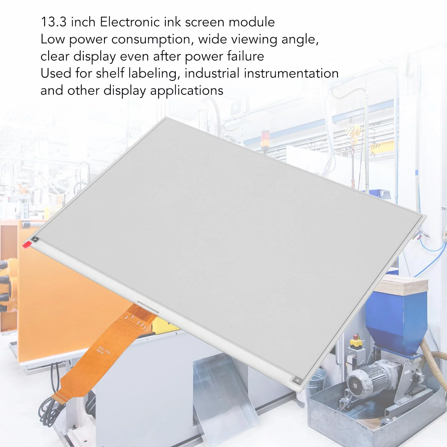 Zunate 13,3-calowy Ekran E Paper dla, Ekran E-Ink 960 X 680, Interfejs SPI, z Elektronicznym Atramentem dla RDK X3 Płyt Serii