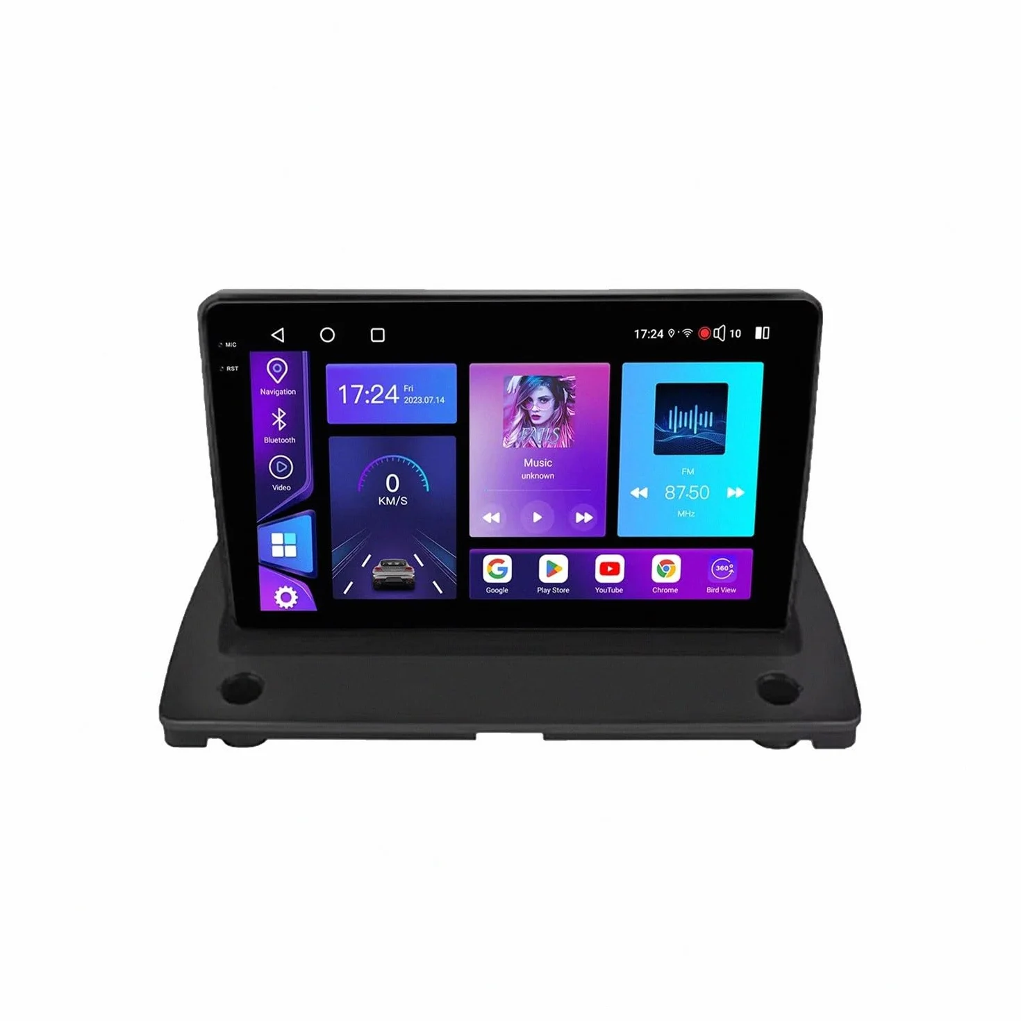 Car Radio dla Volvo XC90 2002-2014 9 Inch Android 15 Car Play Screen with Mirror Link Swc For, 8 Core 8G+256G