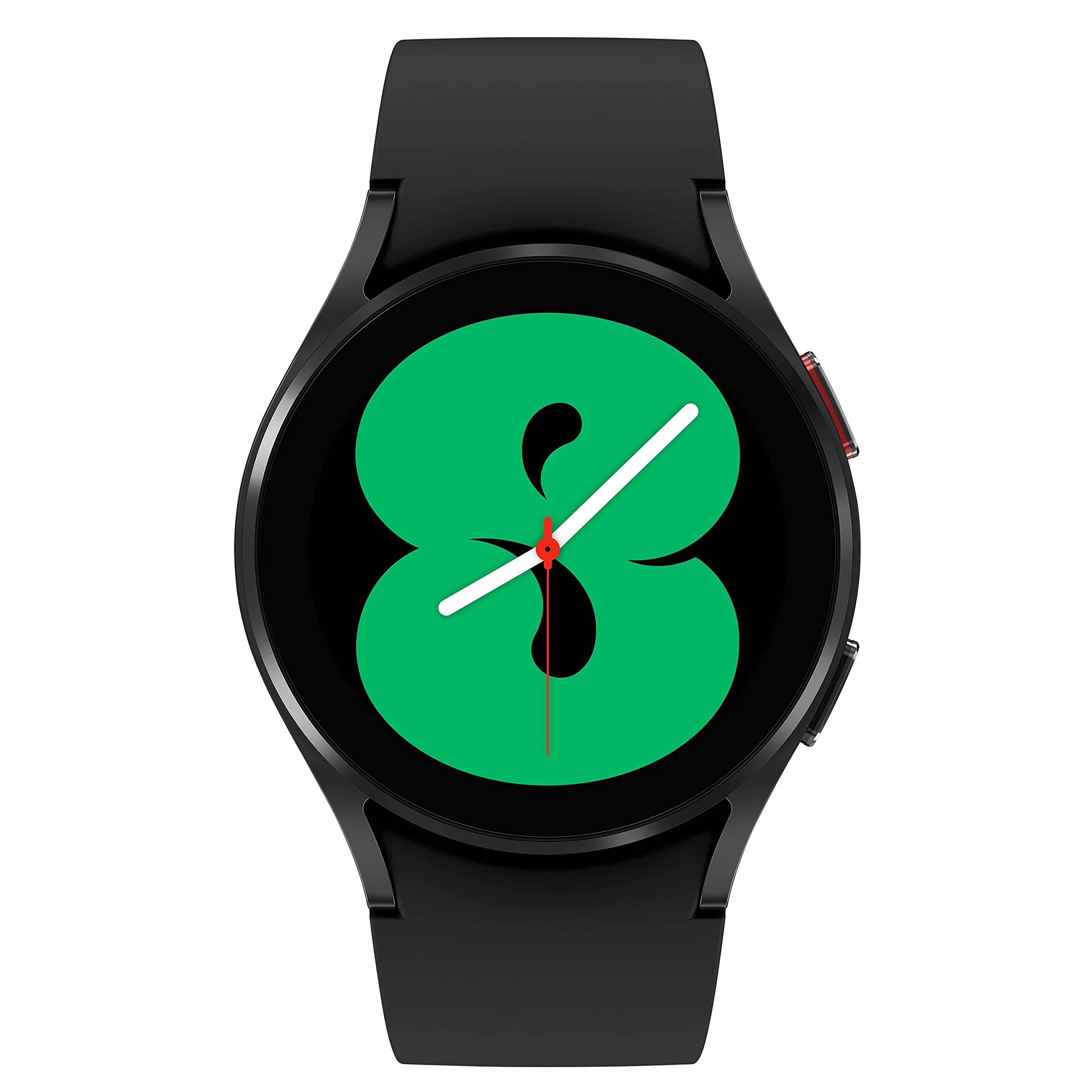 Samsung Galaxy Watch 4-40mm - czarny - inteligentny zegarek z paskiem sportowym - wyświetlacz 3,04 cm (1,19")