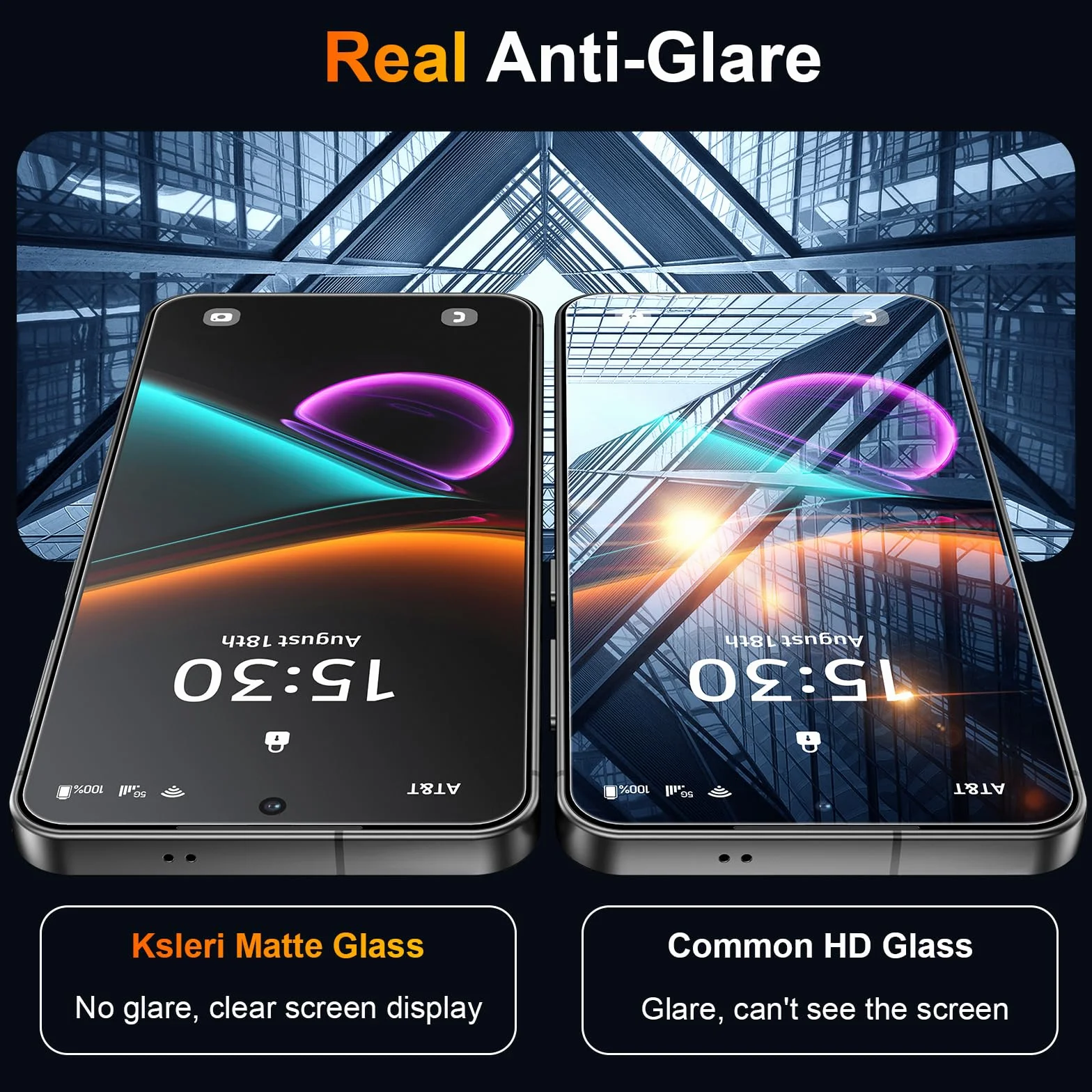 2-pak do Samsung Galaxy S25 (16,2 cala), matowa szklana osłona ekranu + 2 szt. ochraniaczy obiektywu aparatu z łatwym zestawem instalacyjnym, odblokowywanie odcisków palców, antyodblaskowe
