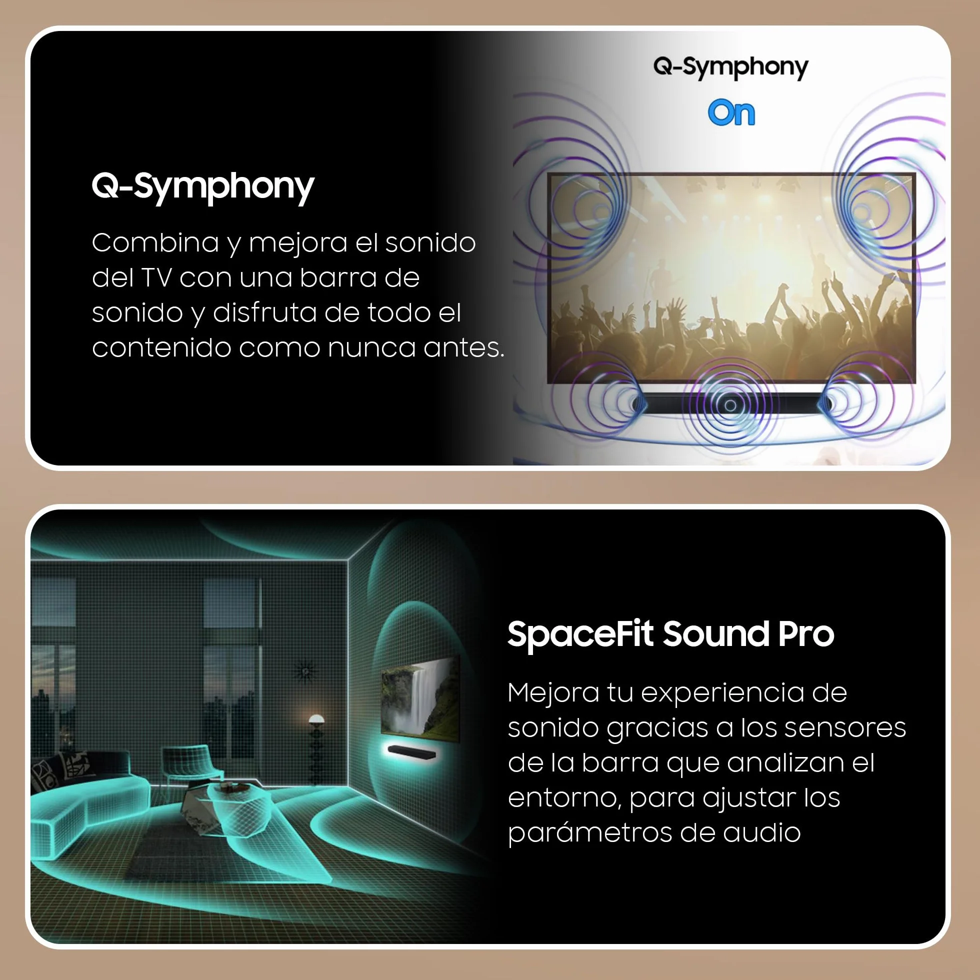 Samsung Soundbar HW-S60D/ZF serii S, 7 głośników, bezprzewodowy Dolby Atmos, 5.0-kanałowy dźwięk, Q-Simphony, Alexa, kompatybilny z Google Assistant, Black 2024