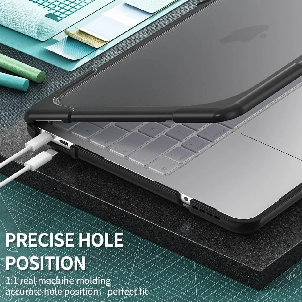 Hard PC+TPU Laptop Cases Suitable For Macbook Neo 13 2026 A3404 | Bracket-Style Heat-Dissipating Shock-Resistant Protective Case