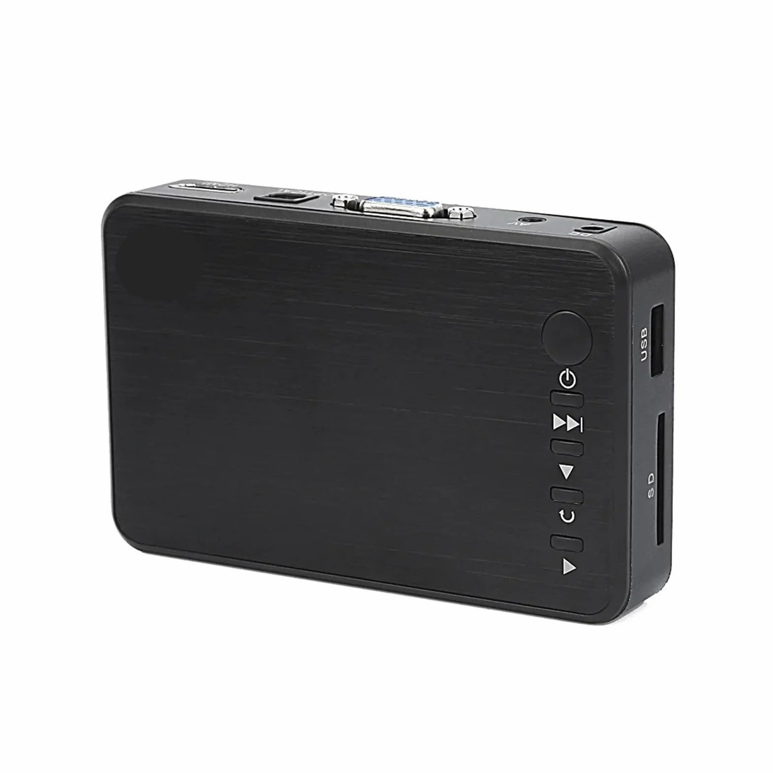 Przenośny odtwarzacz multimedialny Full HD Odtwarzacz wideo Wyjście 1080P Zewnętrzny odtwarzacz multimedialny USB na dysku twardym