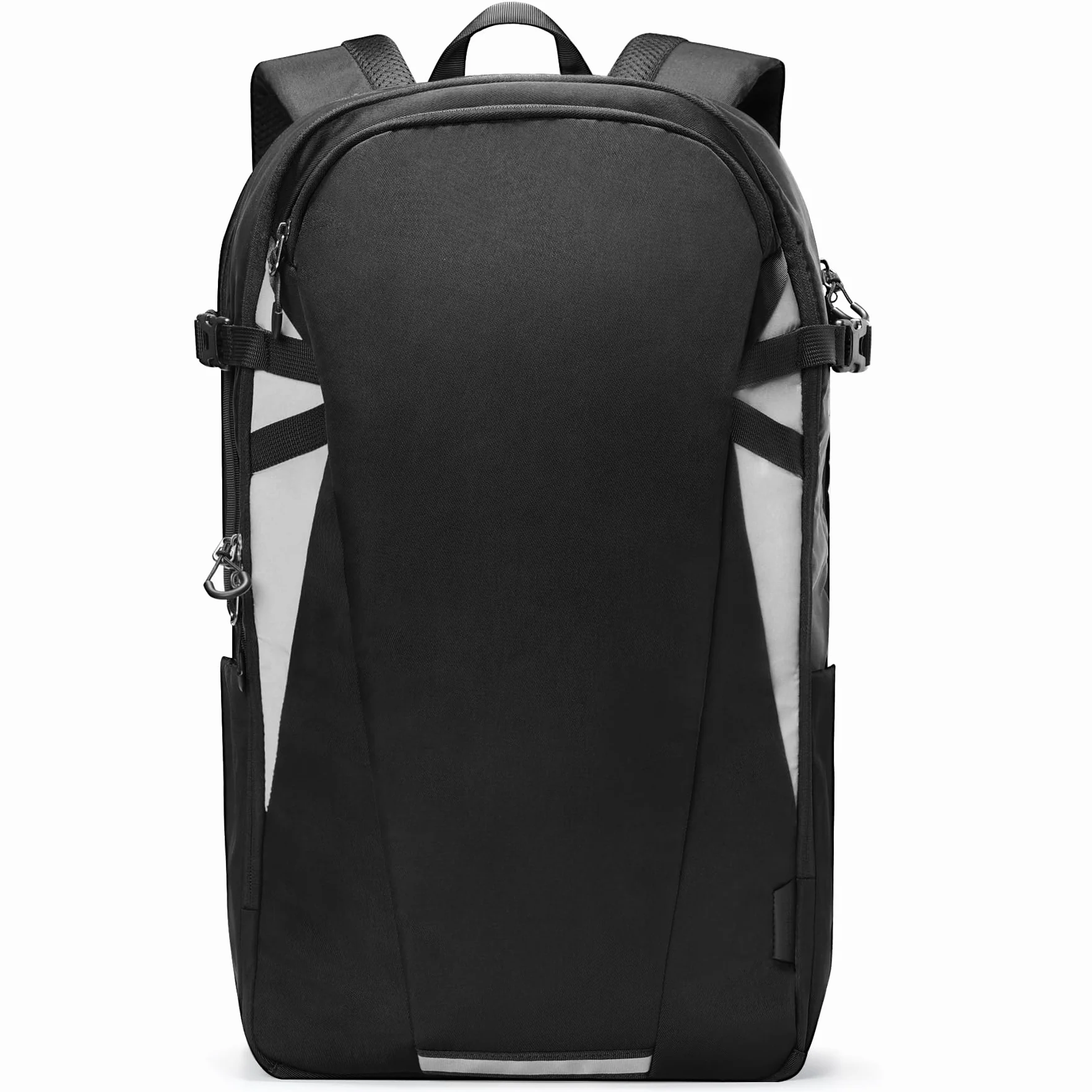 Inateck Lekki plecak podróżny, 38,5 l, przyjazny dla TSA, plecak męski na laptopa o przekątnej ekranu 15,6-17", duży plecak podróżny do podróży służbowych, czarny