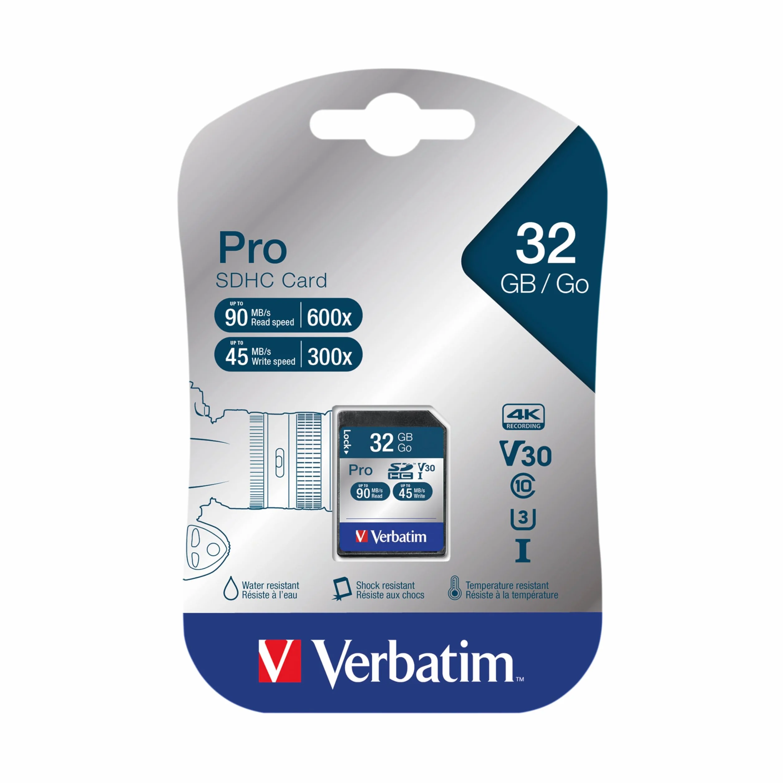 Verbatim Pro 32 GB Flash SD Card