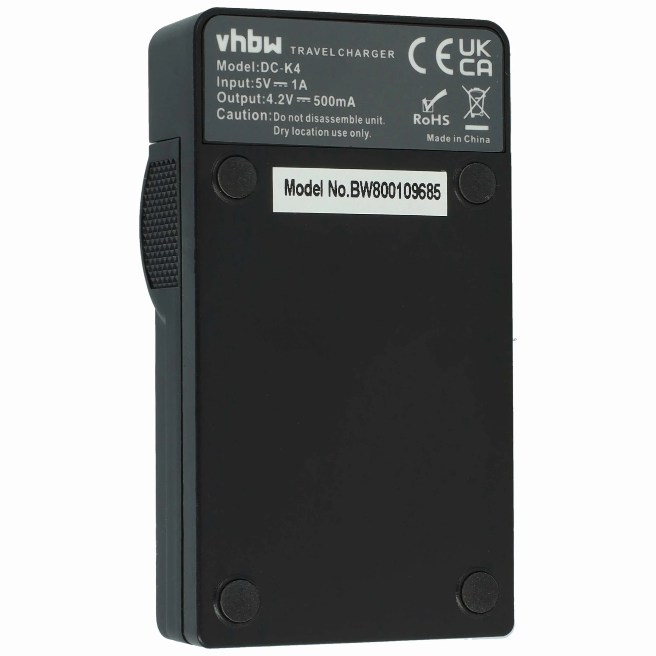 vhbw Ładowarka USB-C kompatybilna z aparatem Nikon Coolpix A300, A100, S2750, S2500, S100, S2600, S2550 - ładowarka + kabel USB-C wskaźnik ładowania