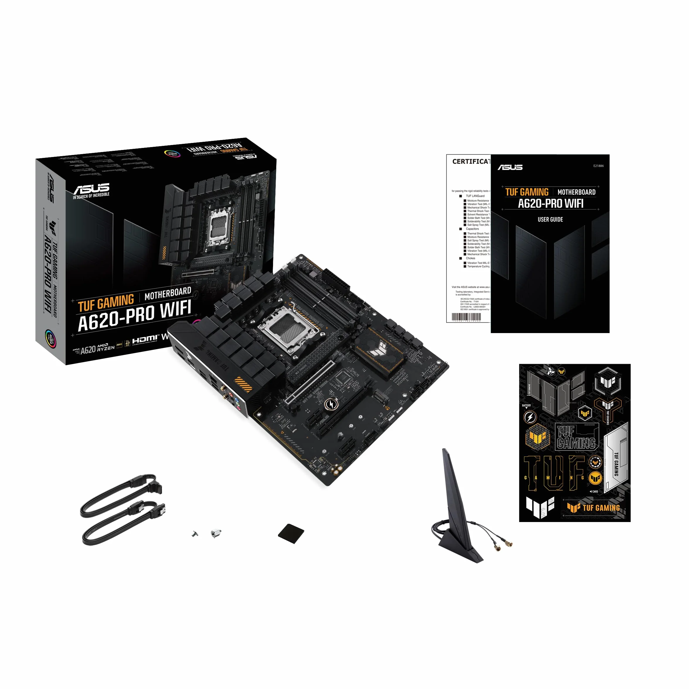 ASUS TUF A620-PRO GAMING WIFI (AM5) (D)