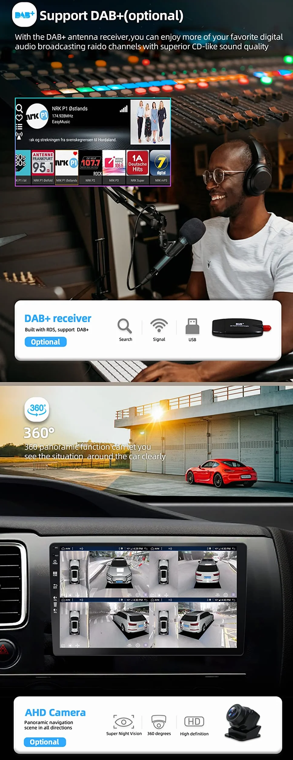 6G+128G Octa-Core | Radio samochodowe Android 15 dla Forda Focus MK3 (2012-2017) - Radio GPS z nawigacją - bezprzewodowe CarPlay i Android Auto - IPS 9,7 cala 2 Din - DSP, sterowanie na