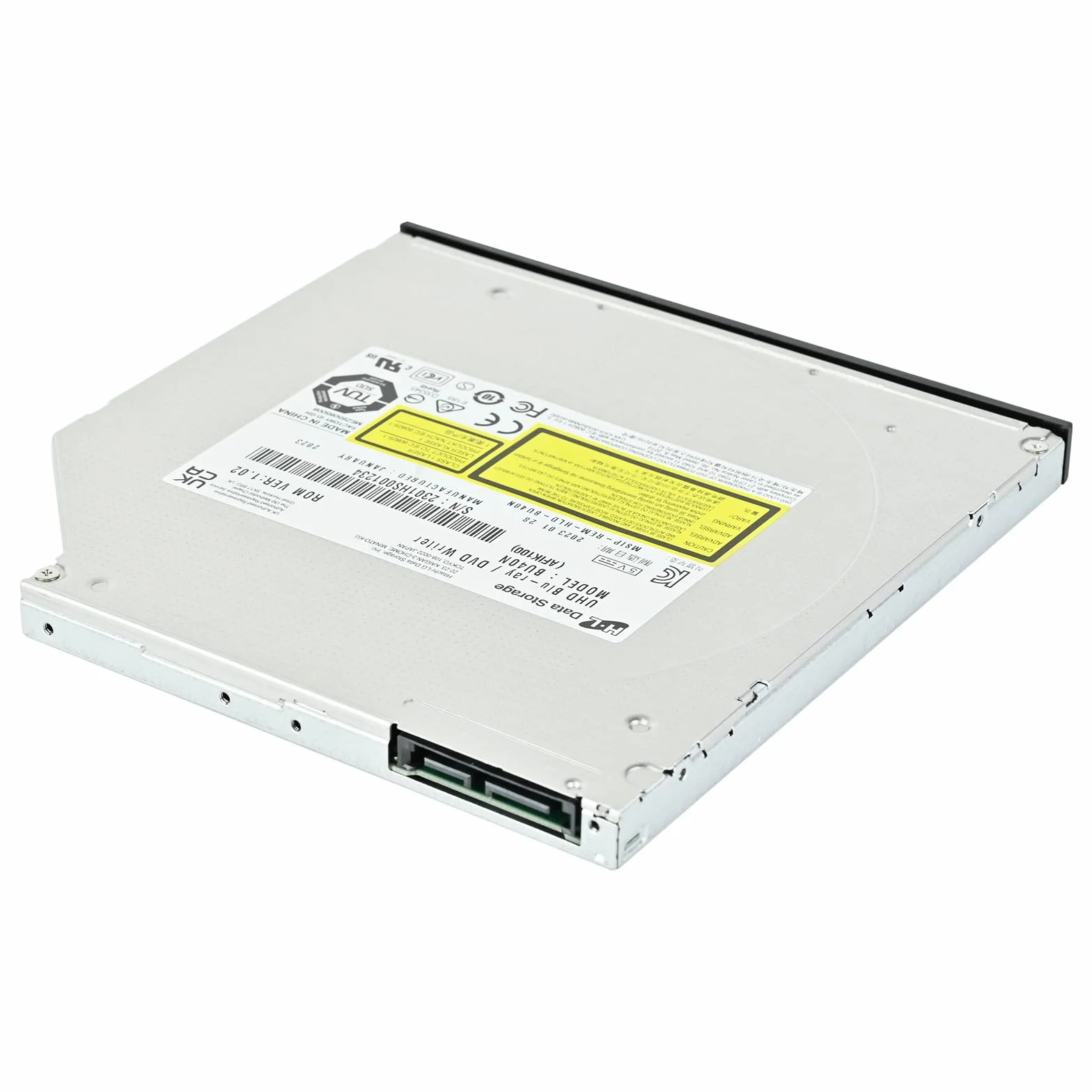 Silverstone TOB04 Ultracienki wewnętrzny napęd optyczny Ultra HD Blu-ray 9,5 mm SST-TOB04-V2