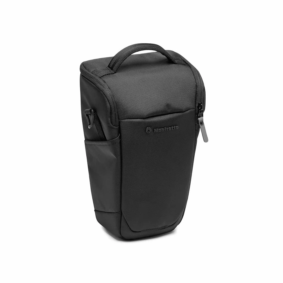 Manfrotto Advanced Holster L III, Camera Case, DSLR Bag with Lens, Camera Case with Tripod Mount and Rain Cover, Photography Accessories